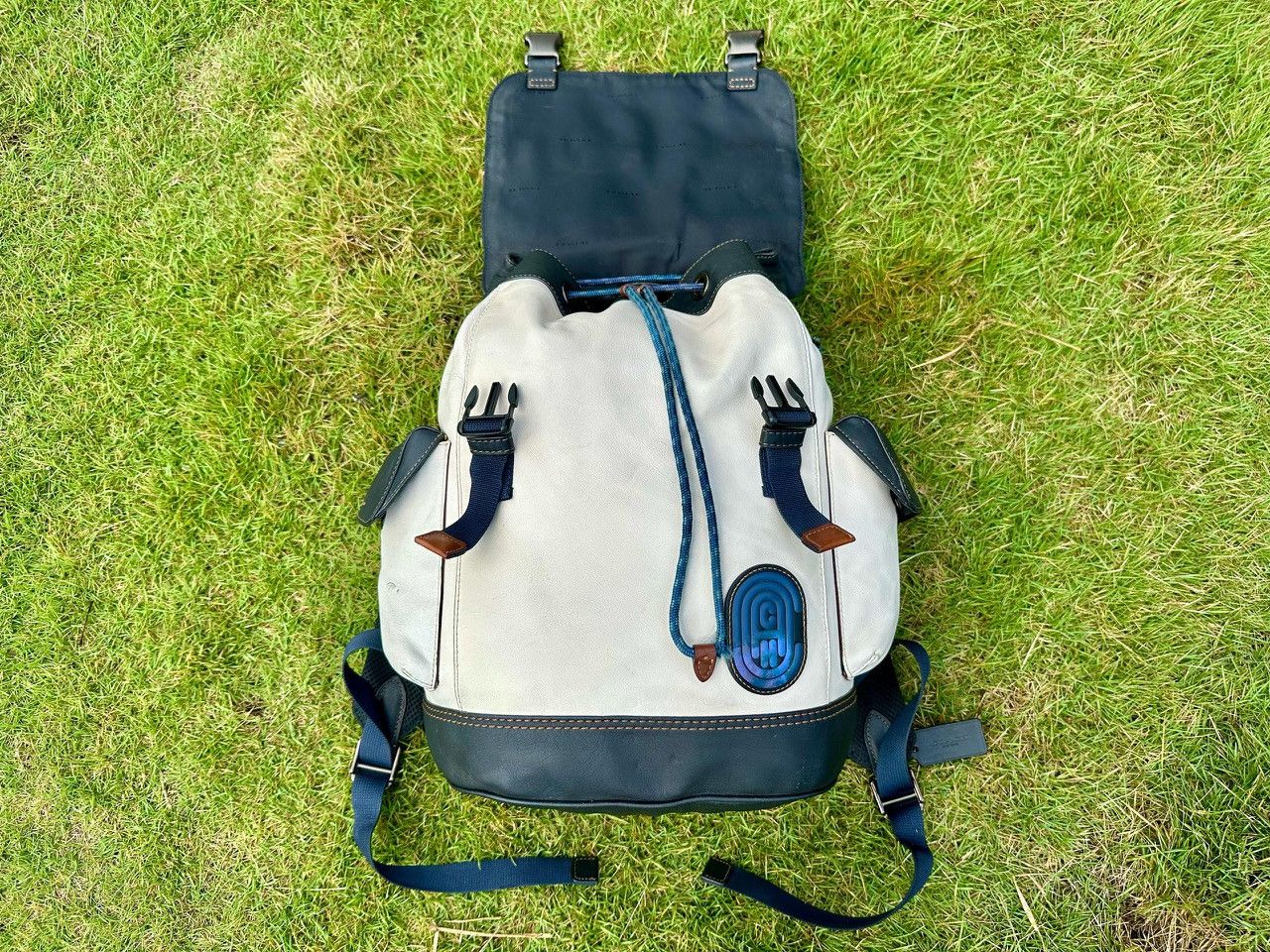 Coach Authentic Coach Rivington Patch Leather Backpack Size ONE SIZE - 5 Thumbnail