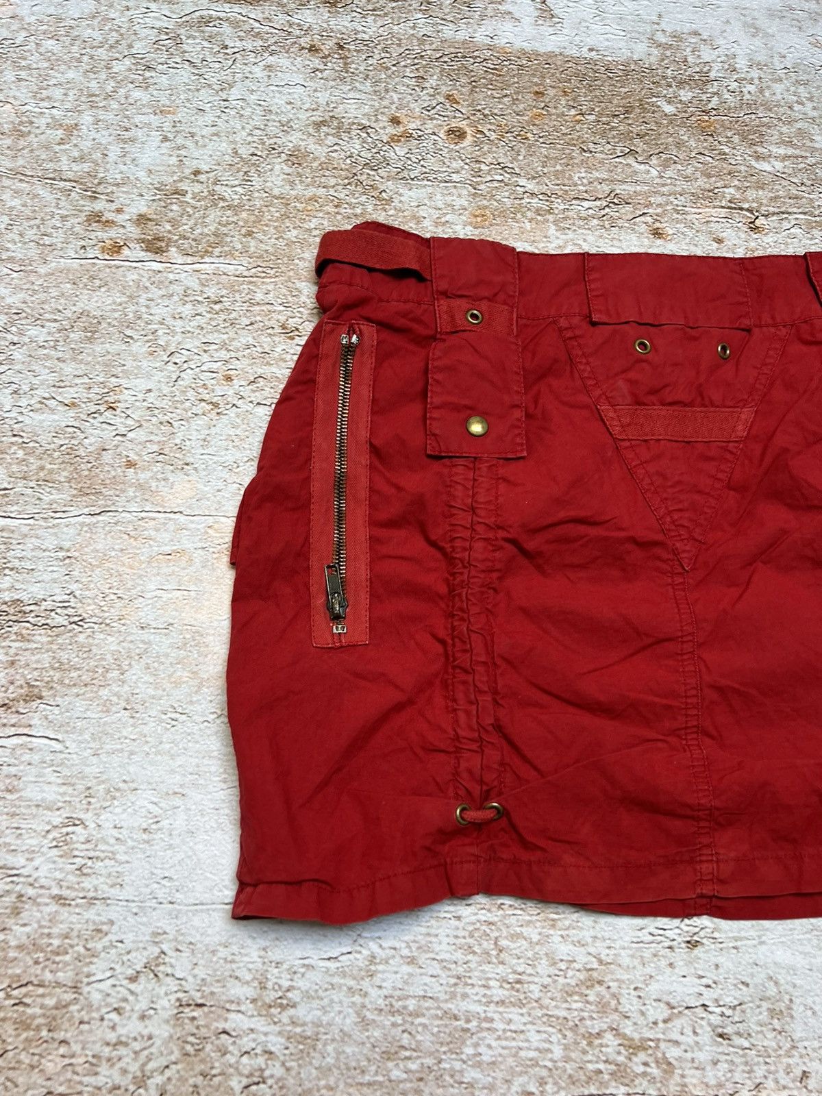 Japanese Brand × Vintage Vintage Japanese cargo mini skirt Size 28" / US 6 / IT 42 - 7 Thumbnail