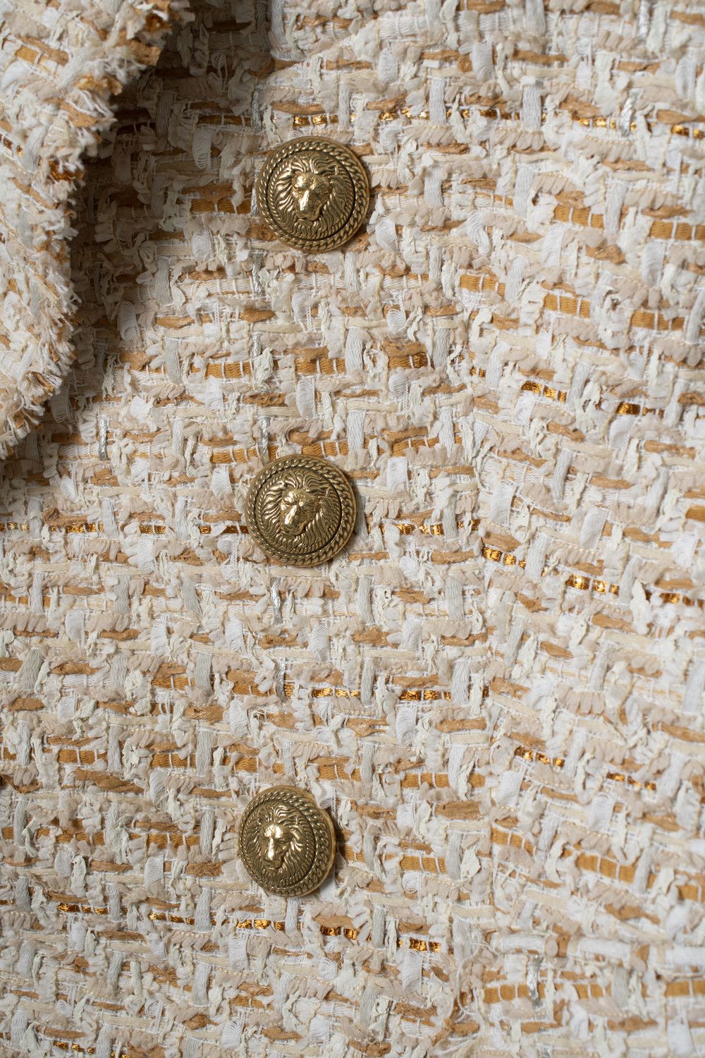 Balmain Balmain, double breasted tweed blazer Size S / US 4 / IT 40 - 5 Thumbnail