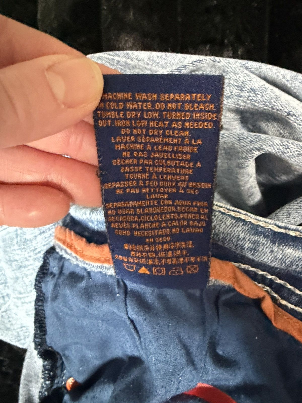 BKE American Fighter Striker Relaxed Straight Stretch Jeans 32R Size US 32 / EU 48 - 10 Thumbnail