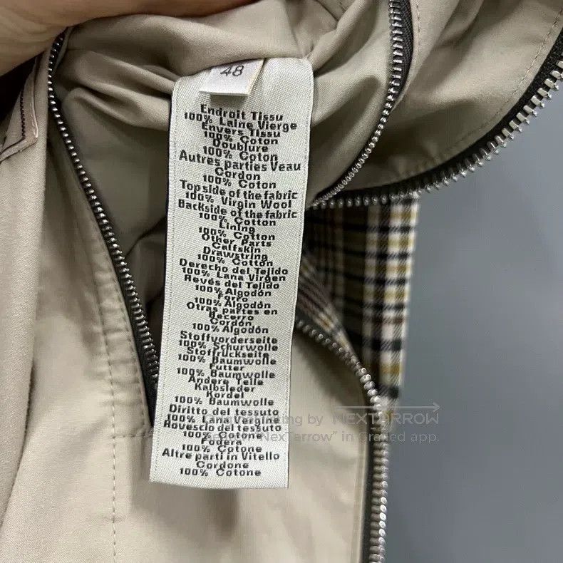 Hermes Hermes Gingham canvas zipper hooded jacket Size US M / EU 48-50 / 2 - 4 Thumbnail