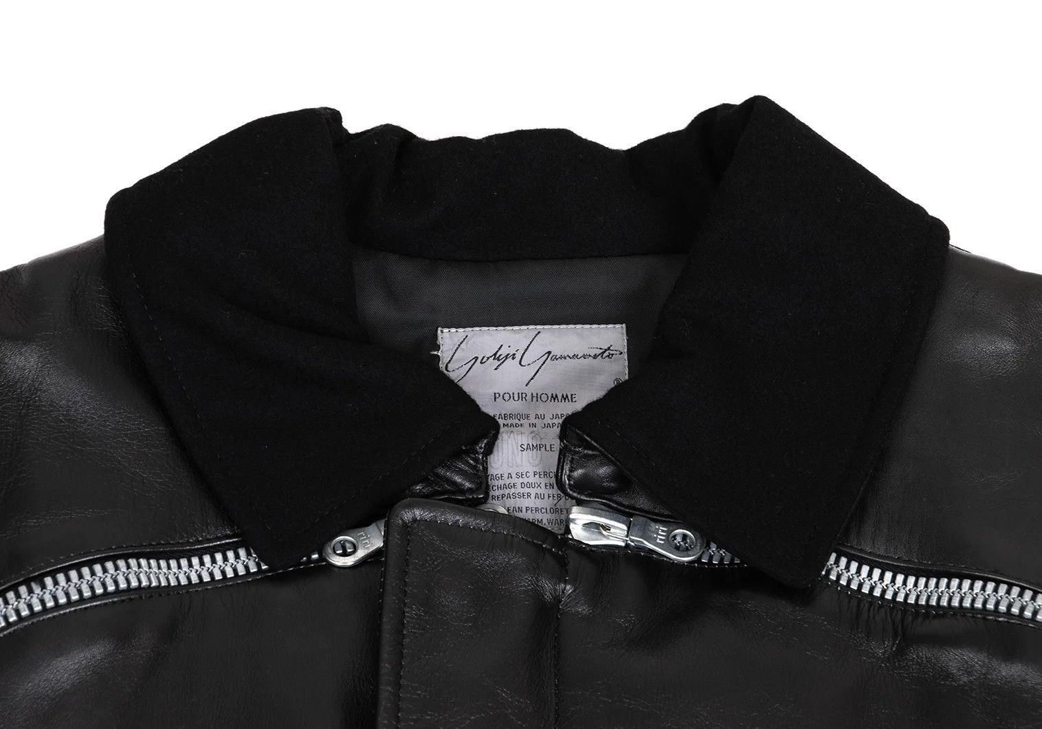 Yohji Yamamoto Yohji Yamamoto 6.1 Leather Belted Coat Size US L / EU 52-54 / 3 - 3 Thumbnail