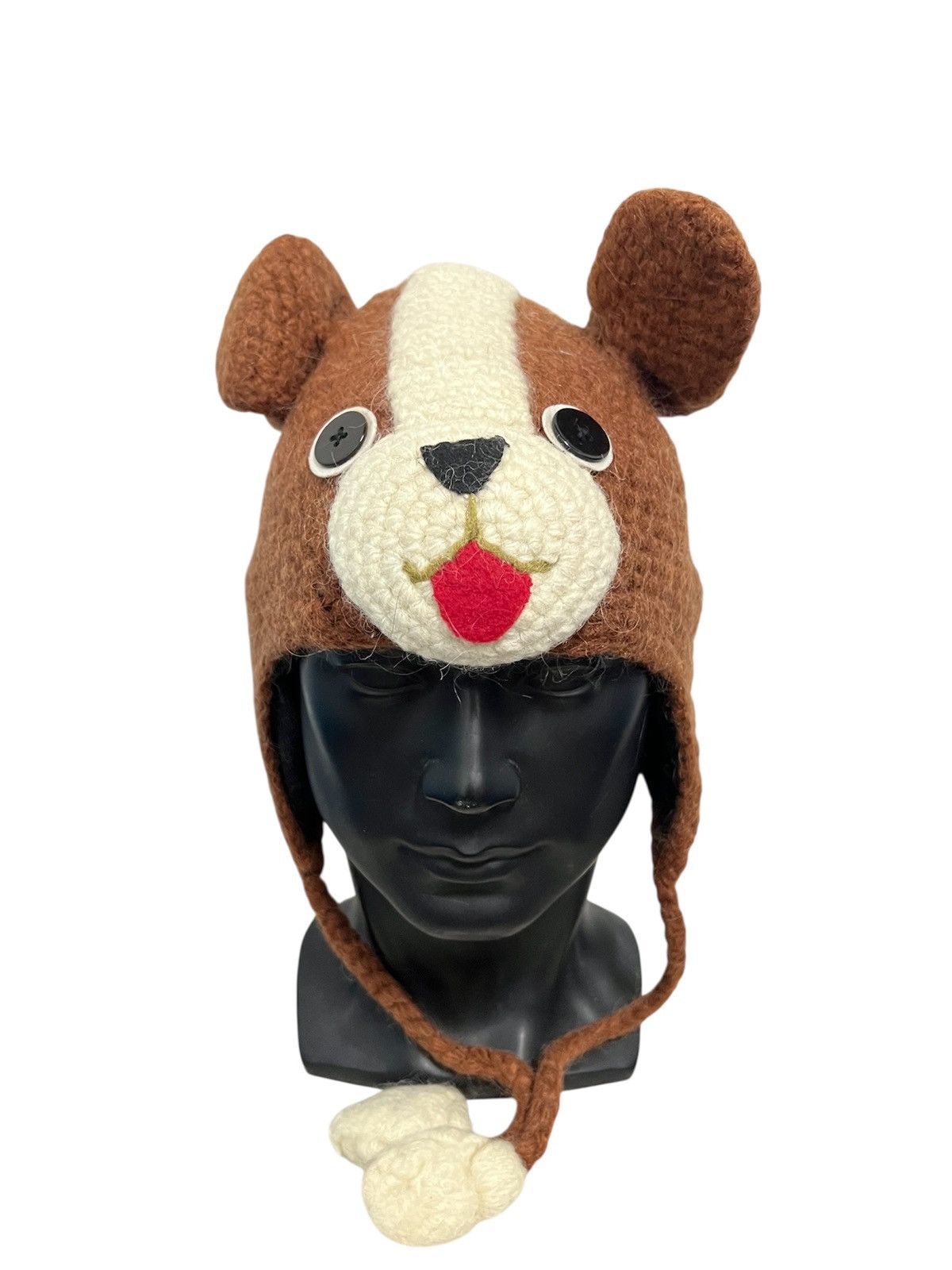 Handmade Vintage Costume Cartoon Handmade Beanie Hat Size ONE SIZE - 1 Thumbnail