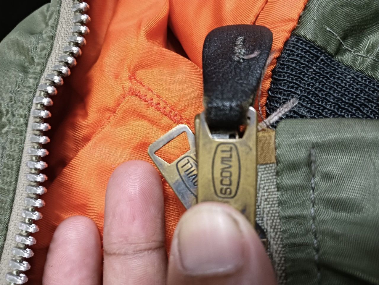Vintage Vintage Concord Industries USAF MA-1 Flight Jacket Size US XL / EU 56 / 4 - 10 Thumbnail