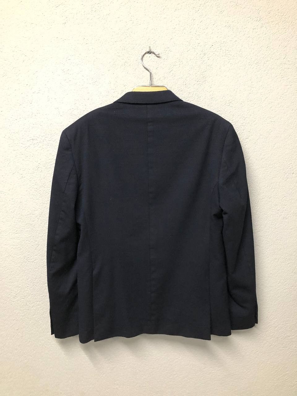 Boggi Boggi Milano mens wool blue blazer jacket 48 / Medium Size 48S - 4 Thumbnail