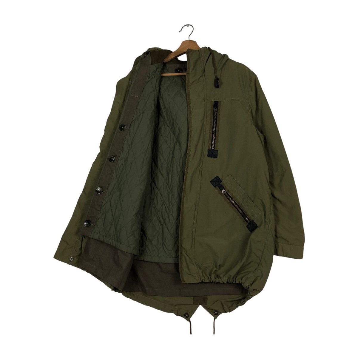 Japanese Brand 🔥VINTAGE LONG JACKET BIKER BONDAGE BAGARCH CROSS BIG LOGO Size US L / EU 52-54 / 3 - 5 Thumbnail