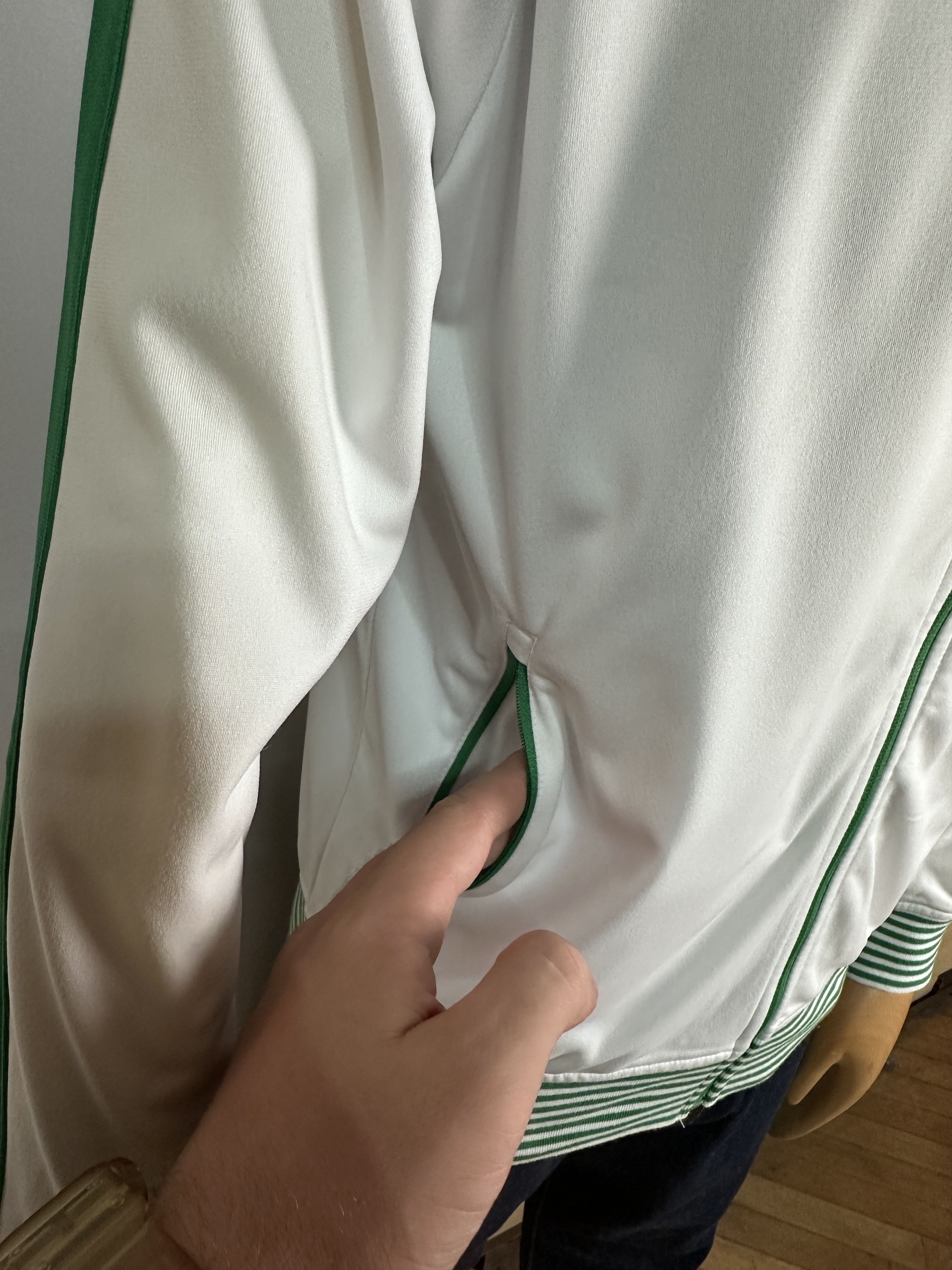 Macron Hibernian Scotland Football Soccer Track Jacket Macron Size US L / EU 52-54 / 3 - 7 Thumbnail