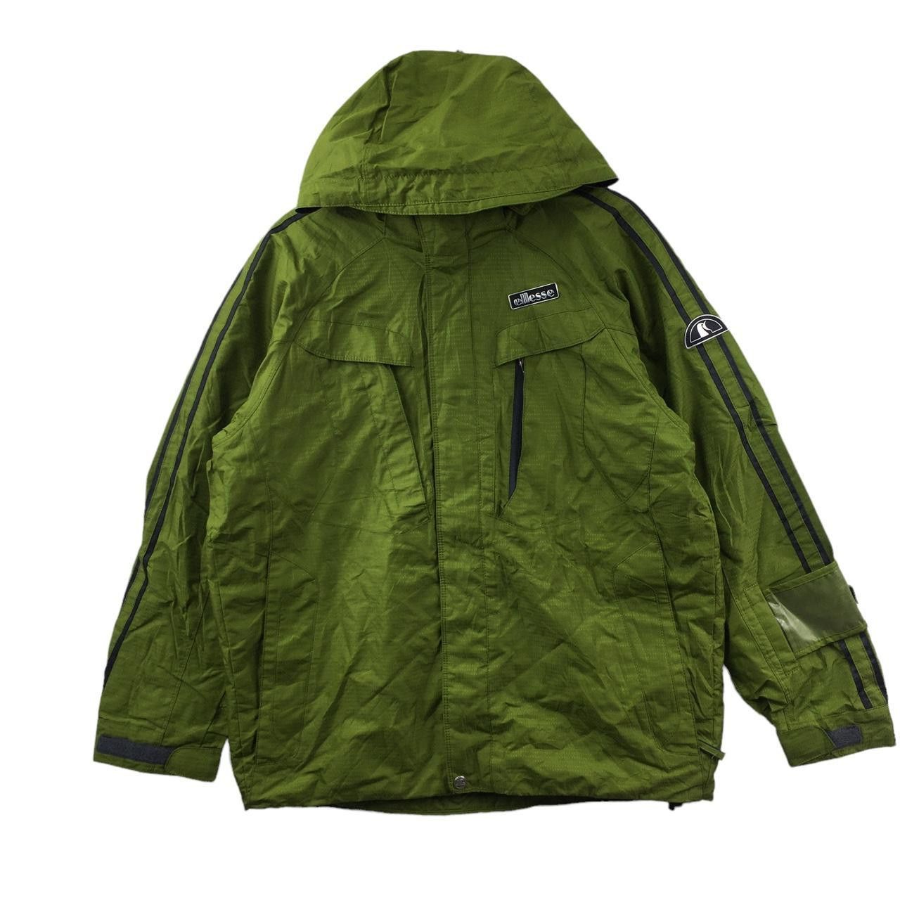Ellesse Vtg ELLESSE BIELLA ITALIA Tactical Winter Jacket Hoodie Size US L / EU 52-54 / 3 - 1 Thumbnail