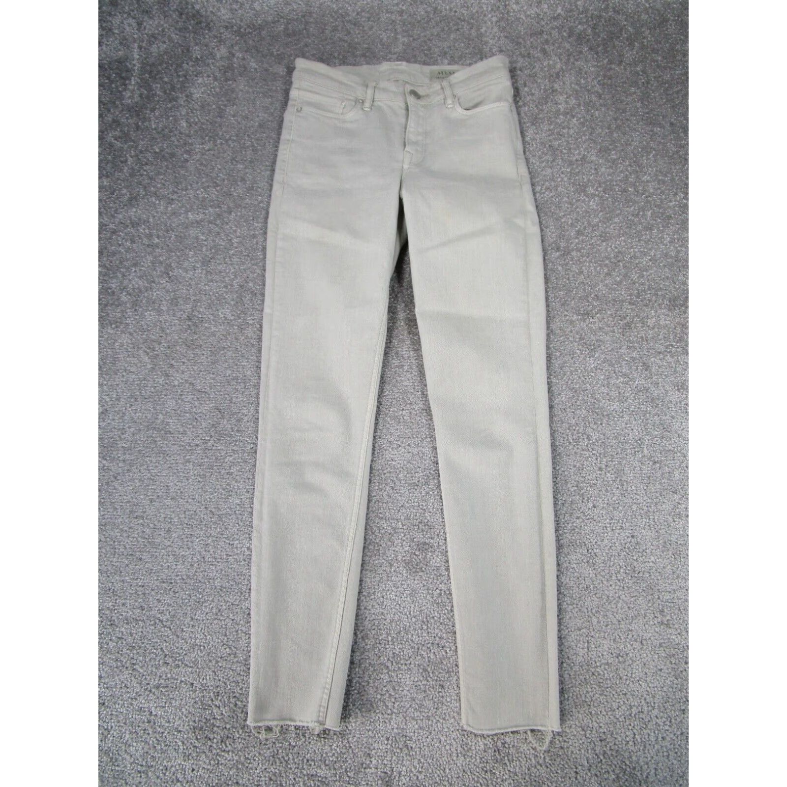 Allsaints Allsaints Womens 26 Gray Skinny Jeans Size 26" / US 2 / IT 38 - 1 Thumbnail