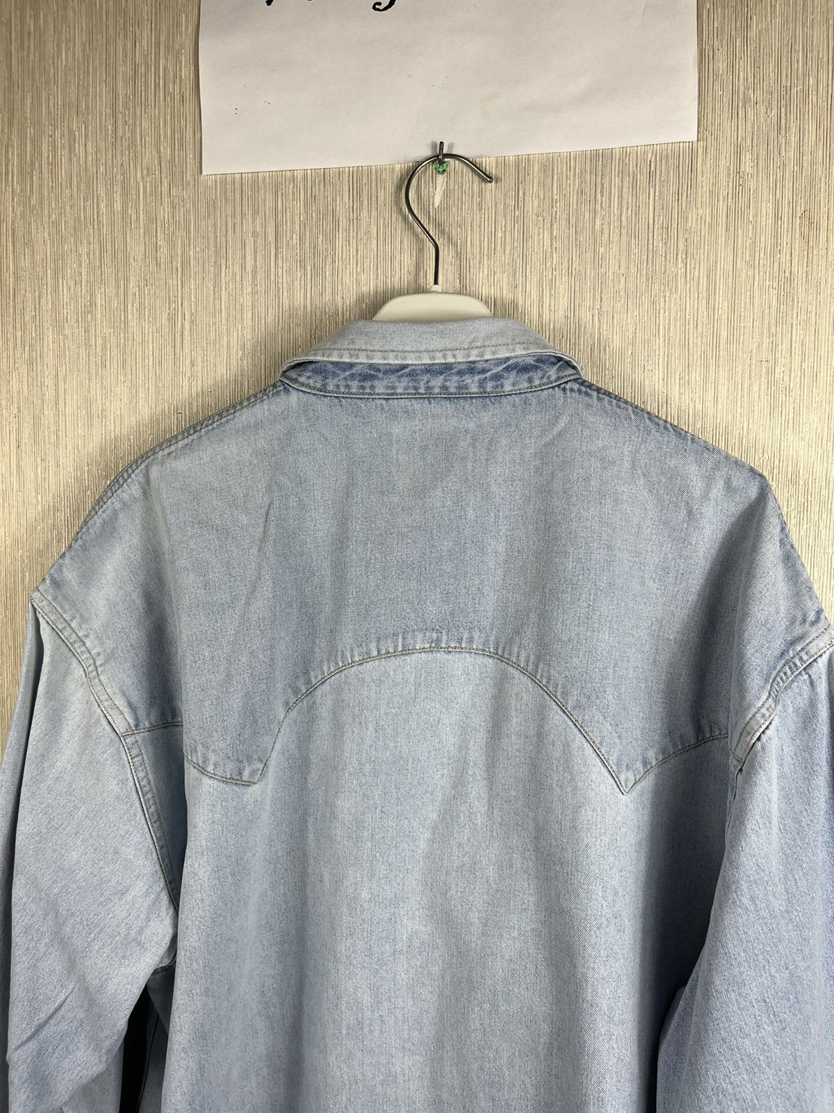 Lee × Vintage Vintage Lee Riders distressed denim thrashed cowboy shirt Size US L / EU 52-54 / 3 - 20 Thumbnail