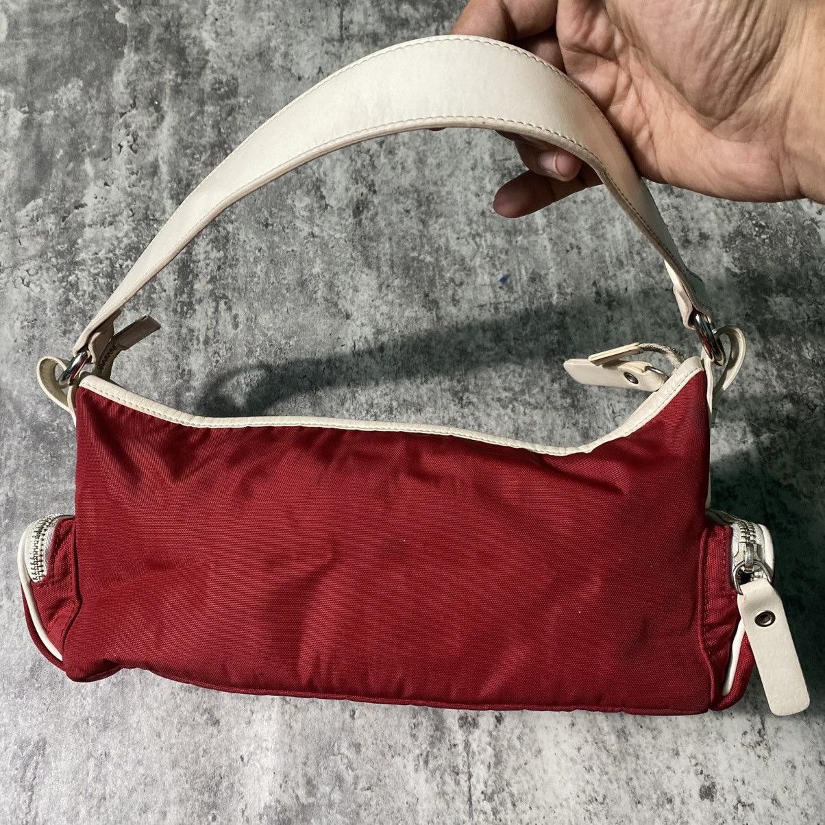 Burberry Burberry Red Shoulder Bag Size ONE SIZE - 8 Thumbnail