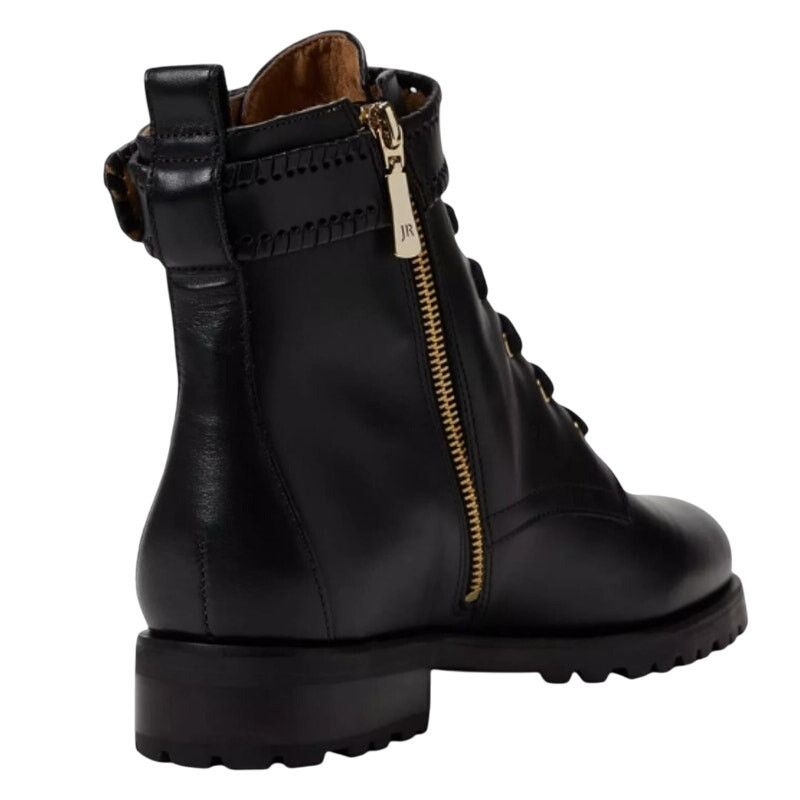 Jack Rogers Jack Roger’s Peyton Bootie Motorcycle Combat Boots Black 8M Size US 8 / IT 38 - 2 Thumbnail