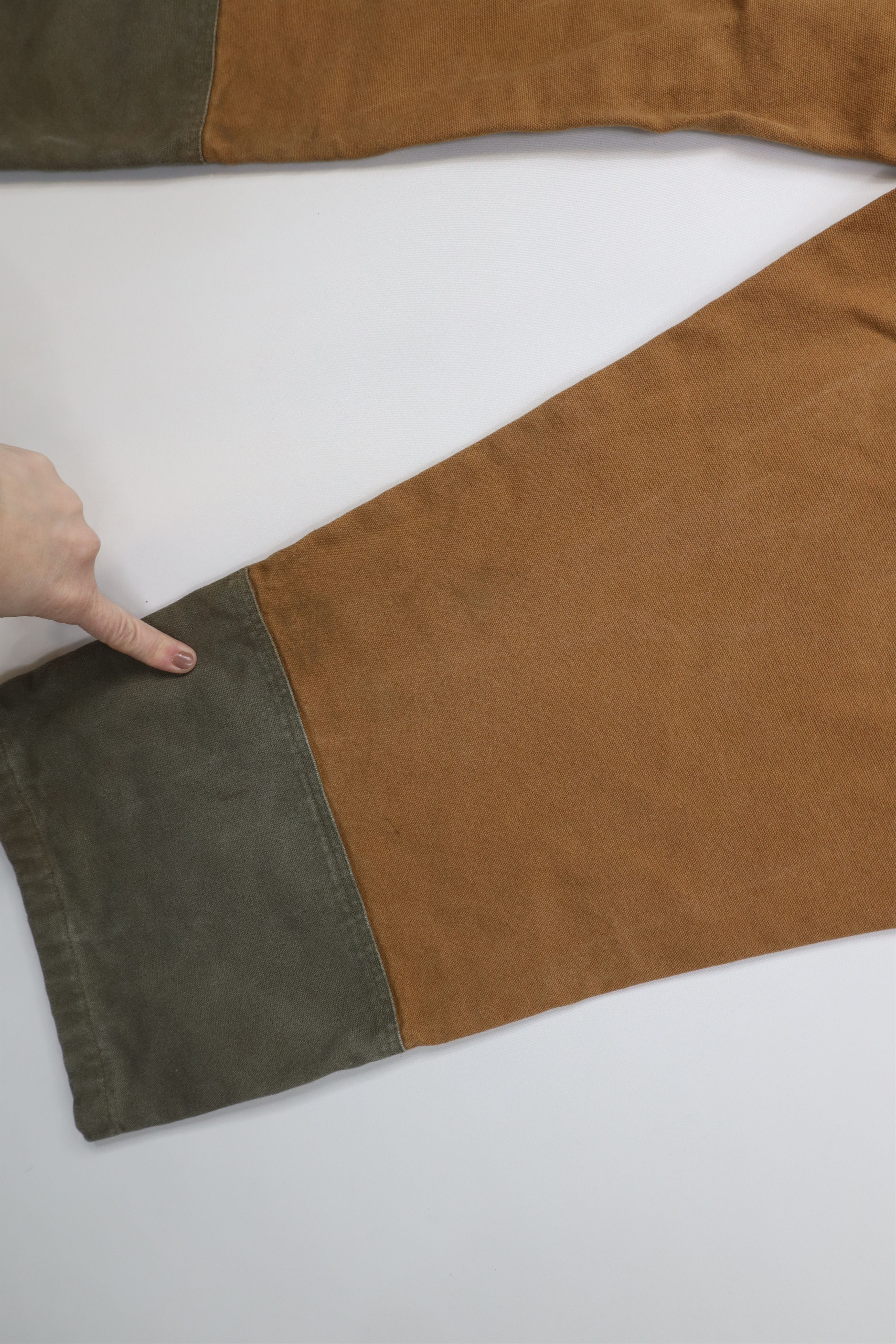 Vintage Vintage 90s Streetwear Wide Leg Canvas Field Brush Pants Size US 38 / EU 54 - 13 Thumbnail