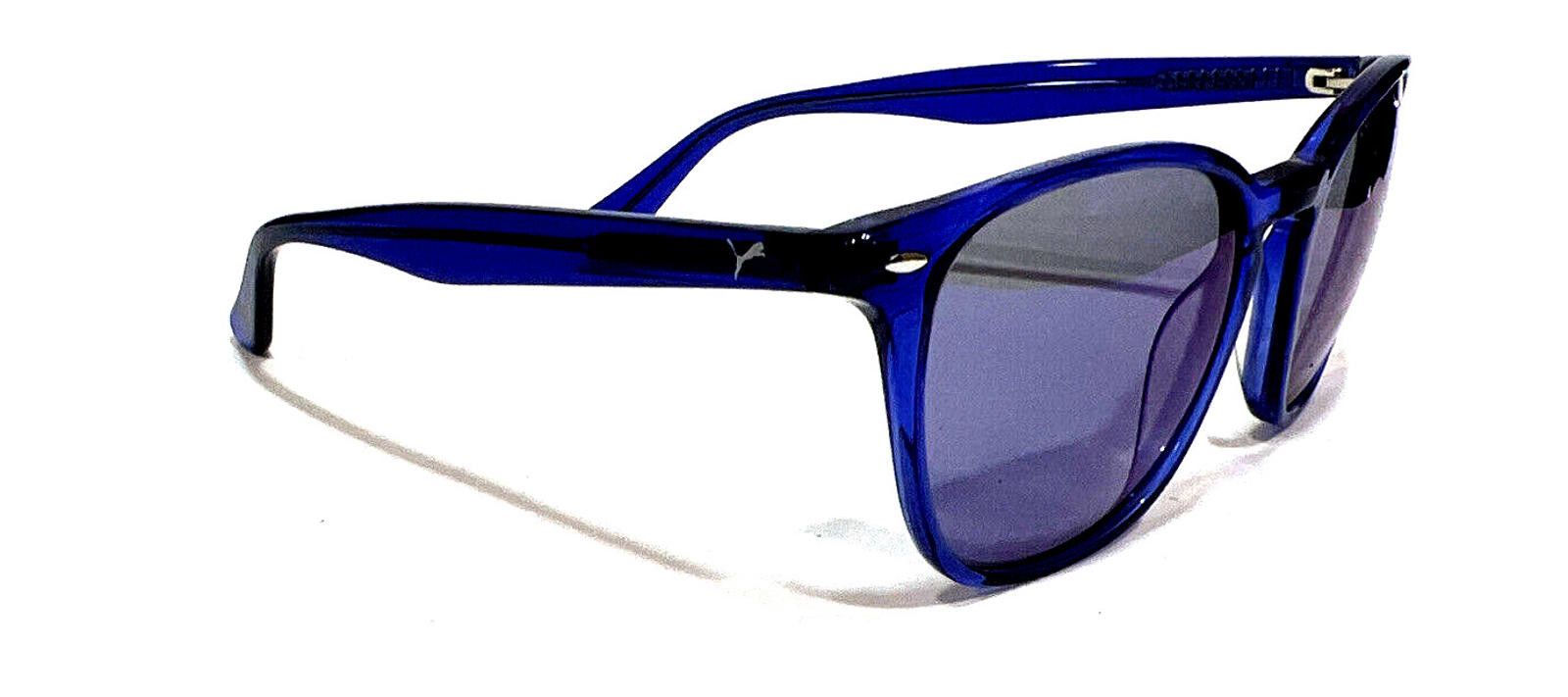 Puma Puma PE0079S 003 Blue Unisex Sunglasses 51-19 145 New Box Size ONE SIZE - 2 Thumbnail