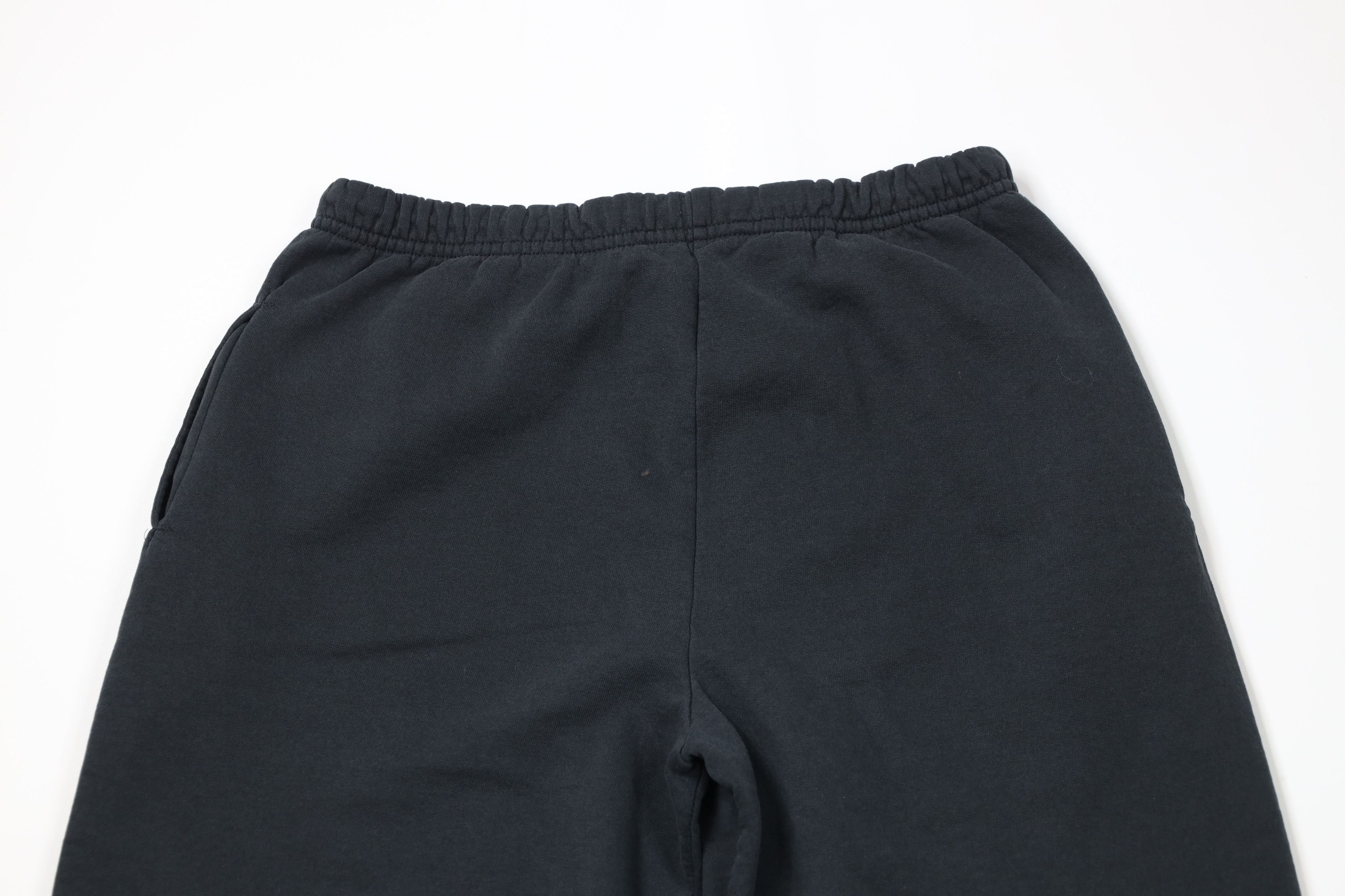 Vintage Vintage 90s Streetwear Blank Sweatpants Pants Black Size US 34 / EU 50 - 11 Thumbnail