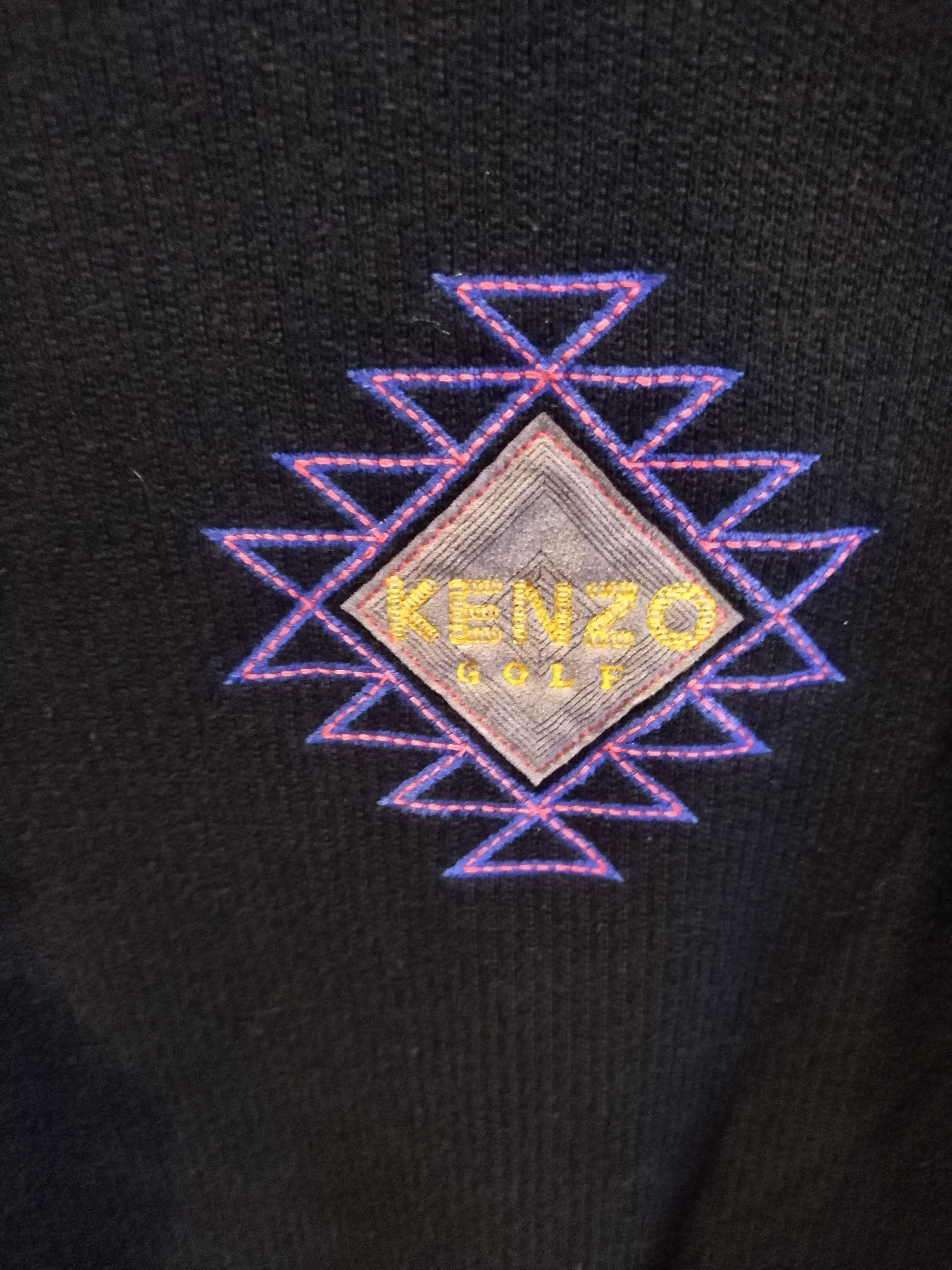 Kenzo Vintage Kenzo Golf Sweatshirt Size US L / EU 52-54 / 3 - 7 Thumbnail