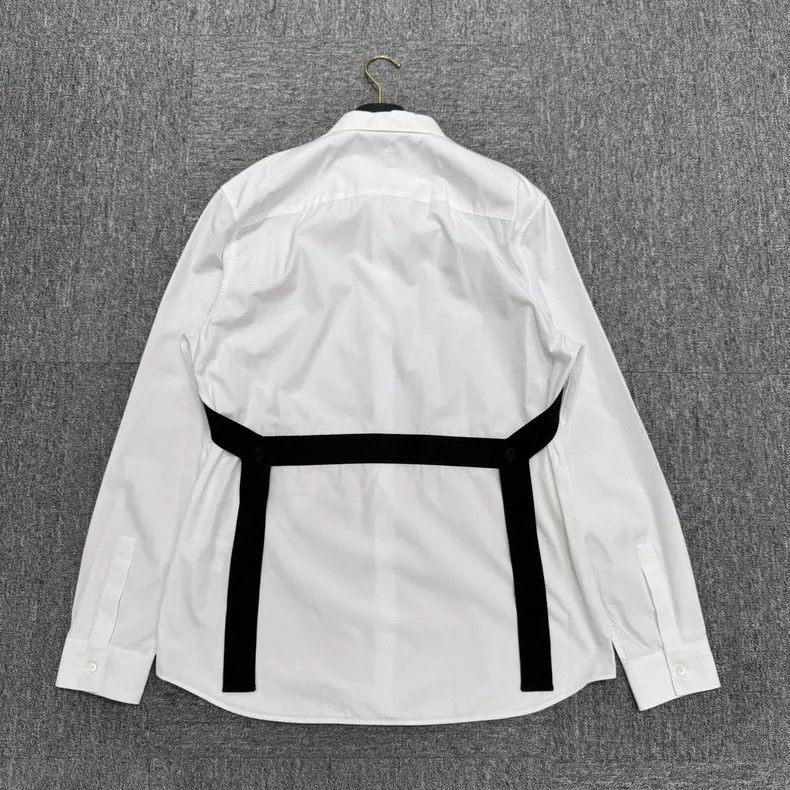 Givenchy Givenchy Size43 Ribbon Shirt Size US M / EU 48-50 / 2 - 5 Thumbnail