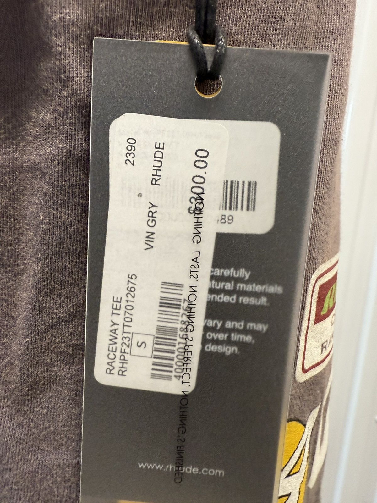 Rhude Rhude Raceway Vintage Tee S Size US S / EU 44-46 / 1 - 5 Thumbnail