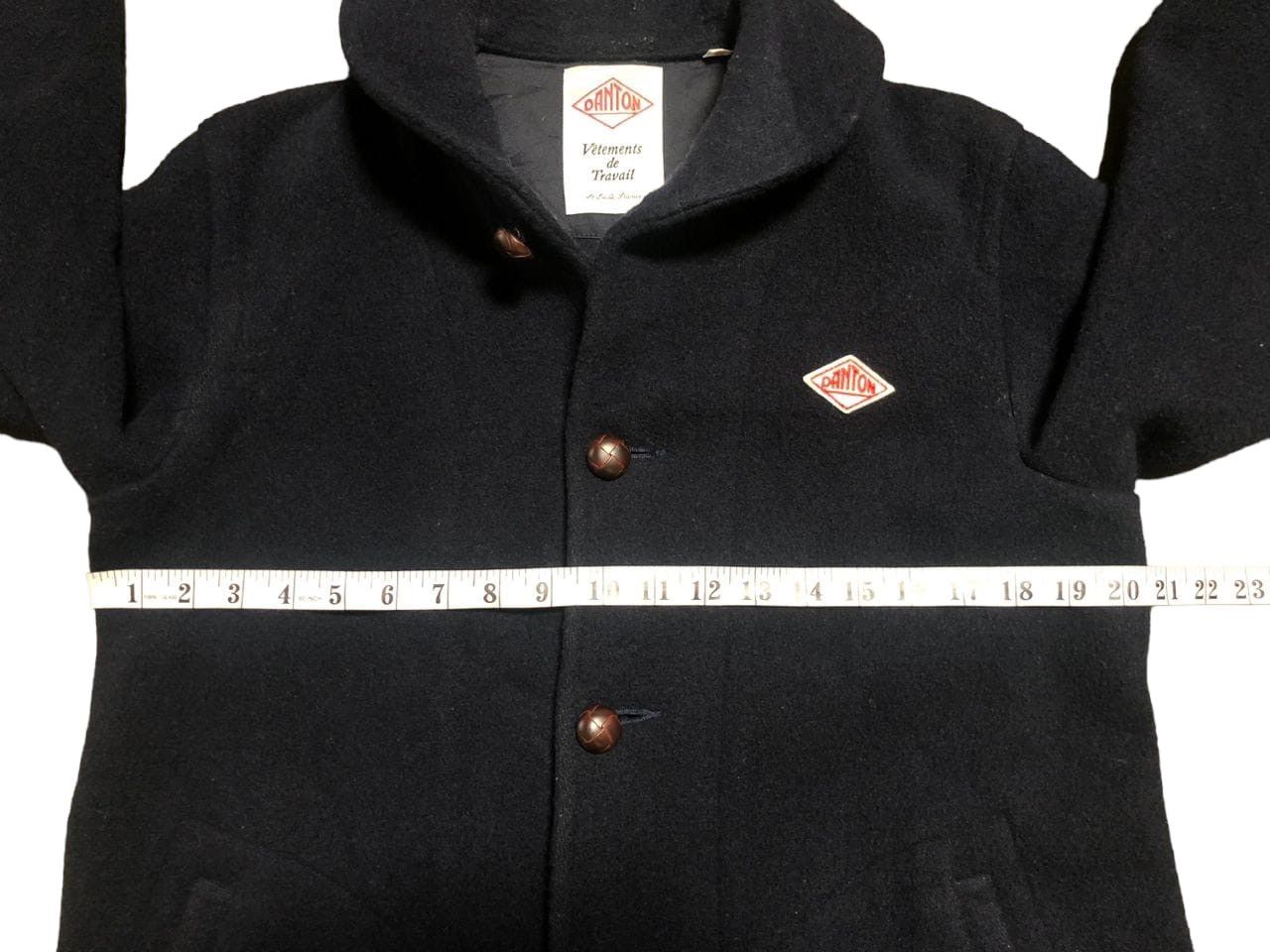 Danton × Japanese Brand Vintage Danton Vetements De Travails Wool Trench Coat Size US M / EU 48-50 / 2 - 15 Thumbnail