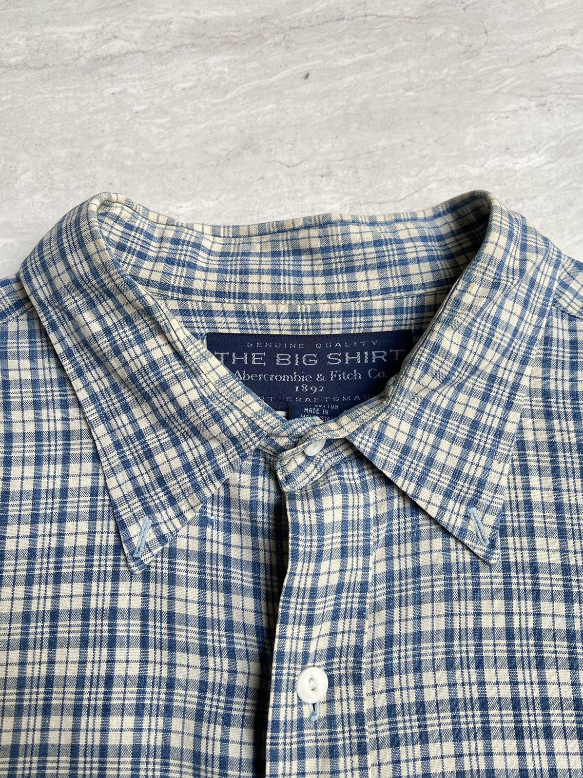 Abercrombie & Fitch ABERCROMBIE & FITCH CO Plaid Shirt Size US XXL / EU 58 / 5 - 6 Thumbnail