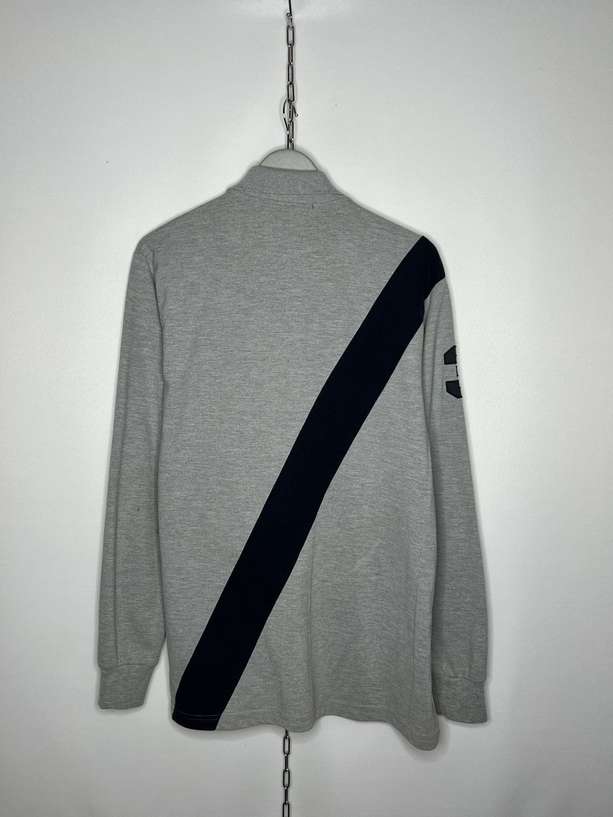 Vintage 💰 Vintage Polo Ralph Lauren Big Pony #3 Long Sleeve Rugby 💰 Size US L / EU 52-54 / 3 - 3 Thumbnail