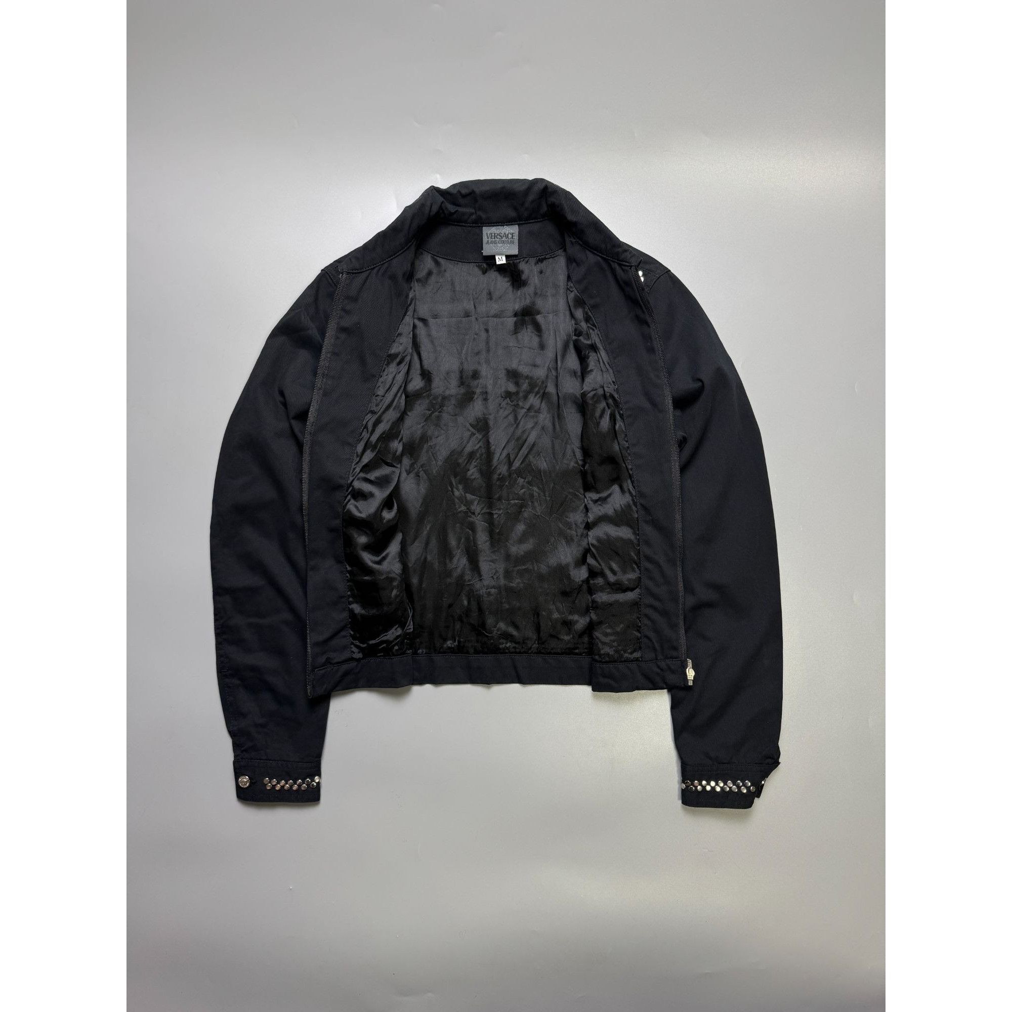 Versace Jeans Couture Versace Jeans Couture Y2K Studded Cotton Jacket (Y1110) Size M / US 6-8 / IT 42-44 - 6 Thumbnail