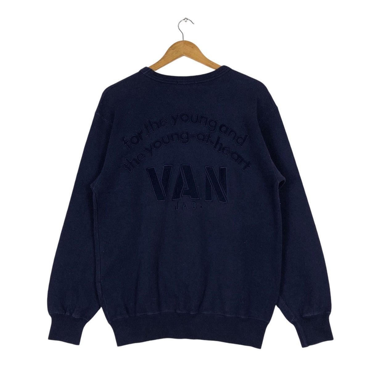 Japanese Brand × Vintage Vintage Van Jac Sweatshirt Small Size Size US S / EU 44-46 / 1 - 1 Thumbnail