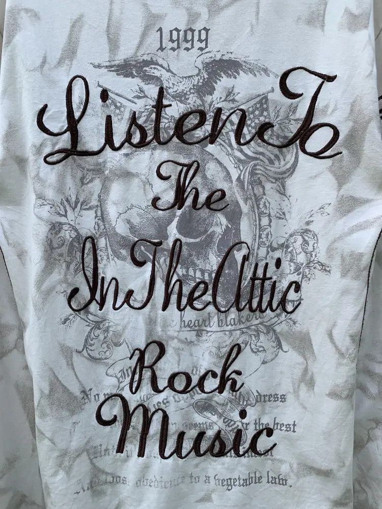 In The Attic 1999 In The Attic Rock music skull poem punk thee jpg style Size US M / EU 48-50 / 2 - 11 Thumbnail
