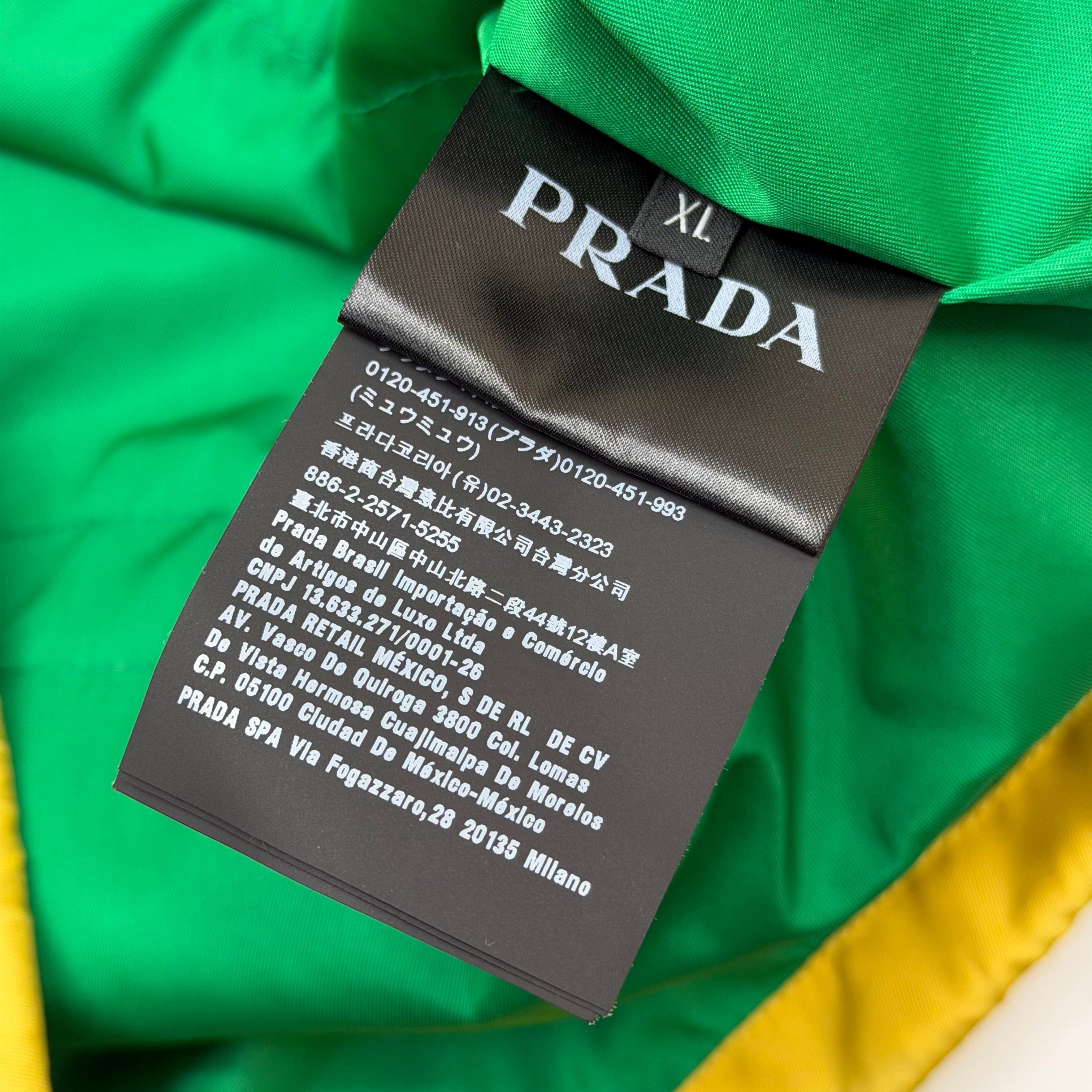 Prada Prada Colorblock Oversized Nylon Jacket XL Size US XL / EU 56 / 4 - 6 Thumbnail