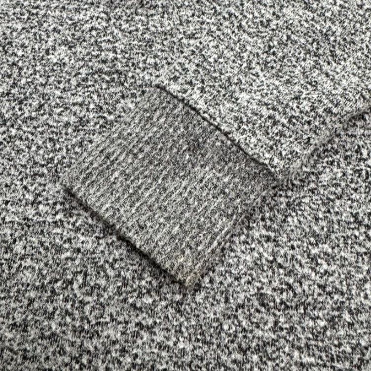 Lucky Brand Lucky Brand Tunic V-Neck Pullover Sweater Womens Small Petite Heather Gray Knit Size S / US 4 / IT 40 - 5 Thumbnail