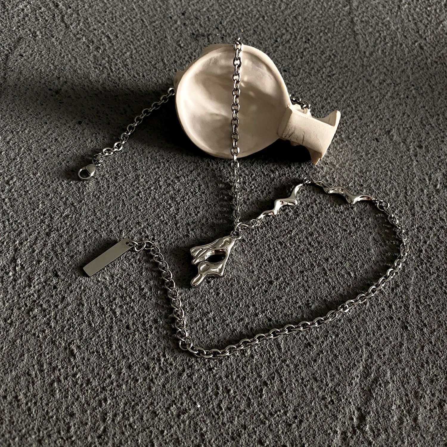Other Dark STEAL! Y2K Chains Necklace Chain Size ONE SIZE - 2 Thumbnail