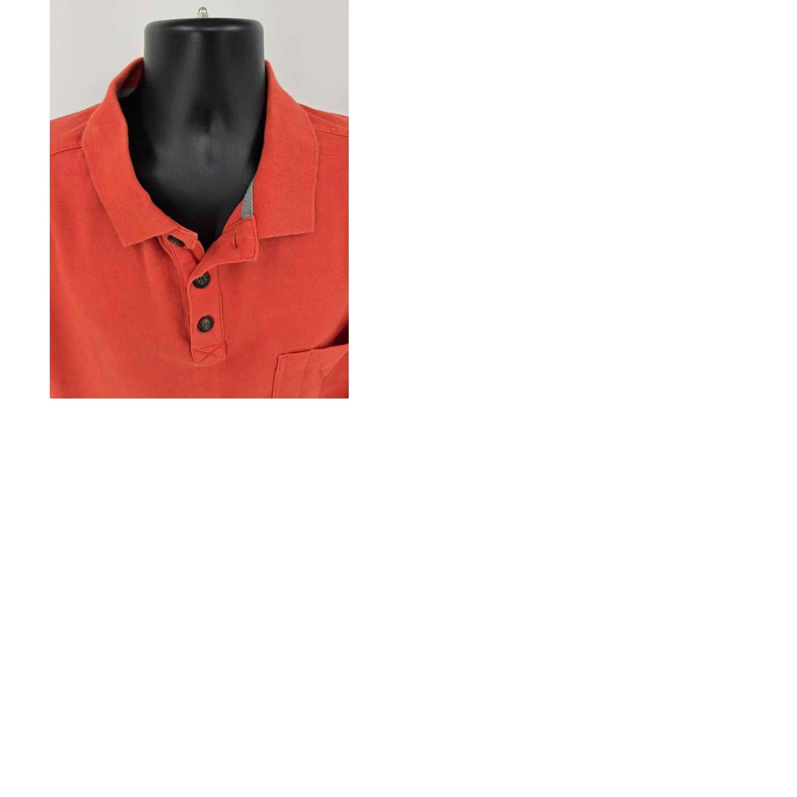 Vintage Duluth Polo Shirt Men 2XL Orange Short Sleeve Polo Shirt Orange Casual Activewear Solid Knit 100% Cotton Mens Size US XXL / EU 58 / 5 - 9 Thumbnail