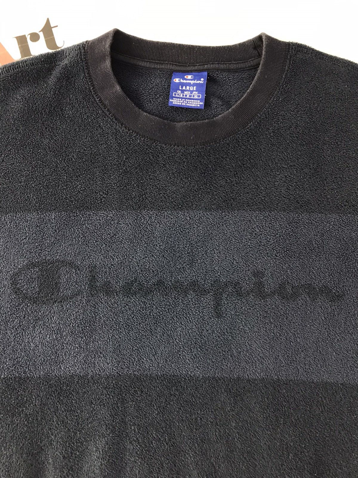 Champion Sweatshirt Champion Design Striped Big Logo Size US XL / EU 56 / 4 - 4 Thumbnail