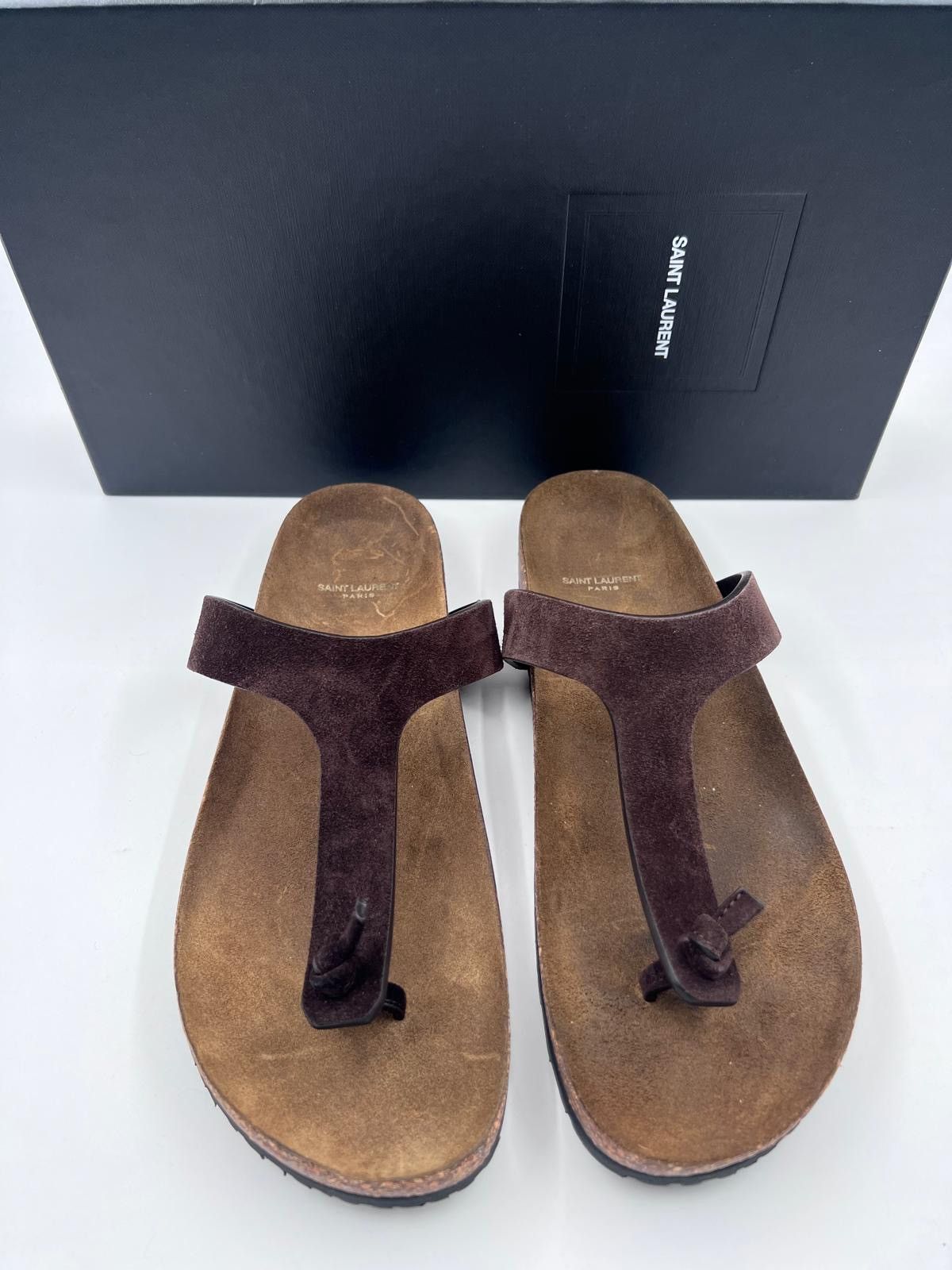 Saint Laurent Paris New Saint Laurent Fabrice men sandals IT43.5/US 10.5/UK 9.5 Size US 10.5 / EU 43-44 - 2 Thumbnail