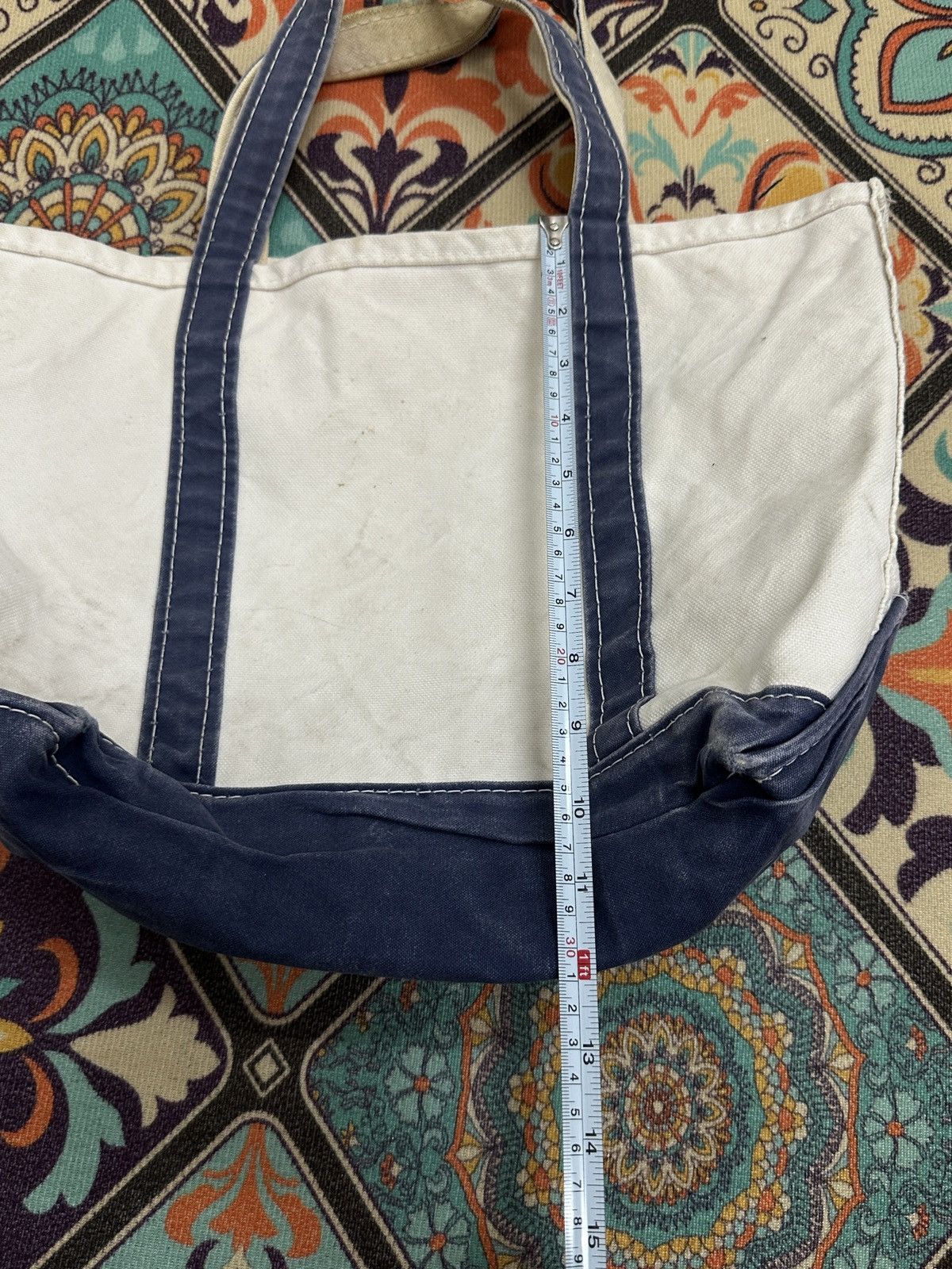L.L. Bean Vintage L.L Bean Heavy Cotton Boat Bag Size ONE SIZE - 13 Thumbnail
