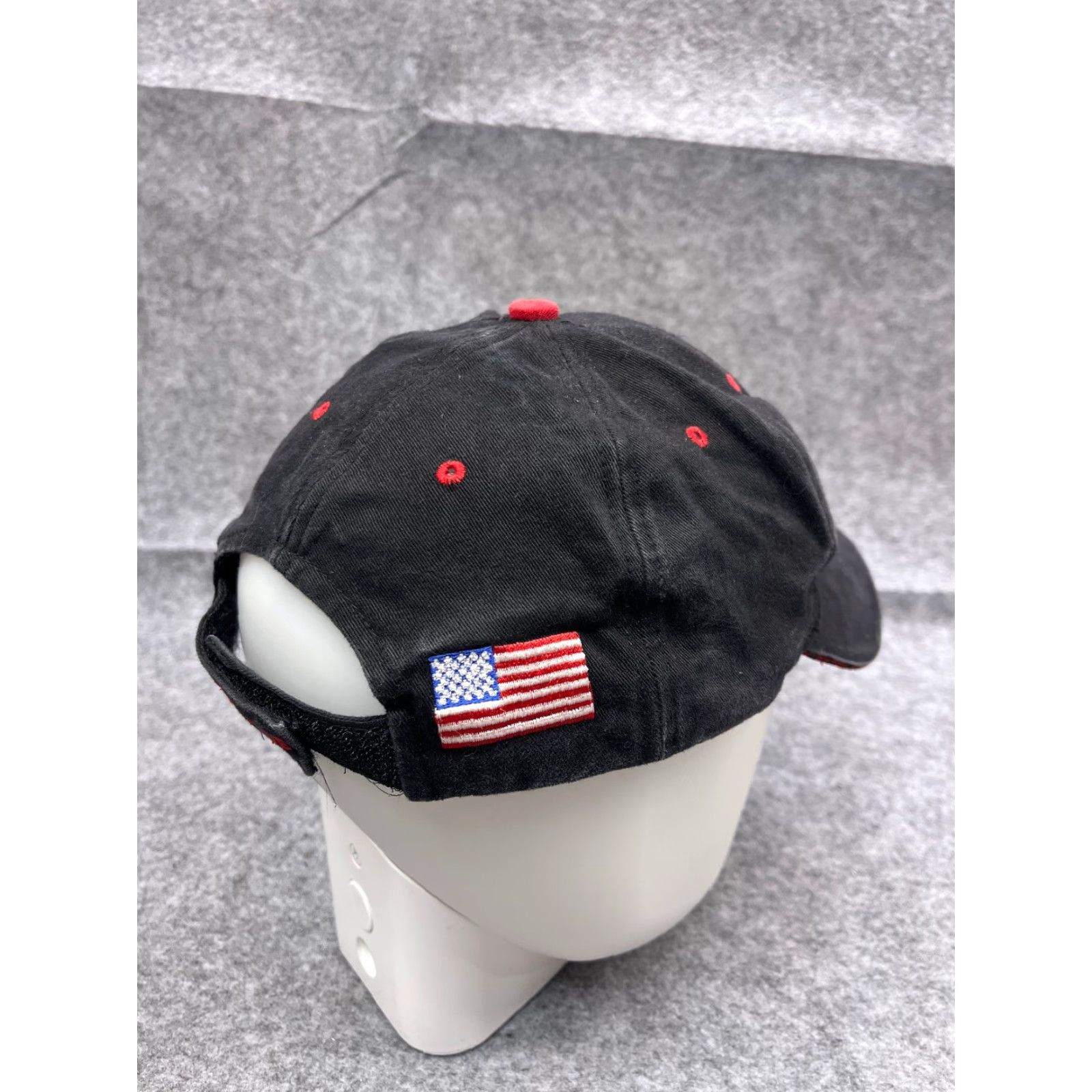 Vintage Peak To Peak Rallye 2010 Racing Hat Cap Adjustable One Size Black Cotton Twill Men Baseball Cap Size ONE SIZE - 7 Thumbnail