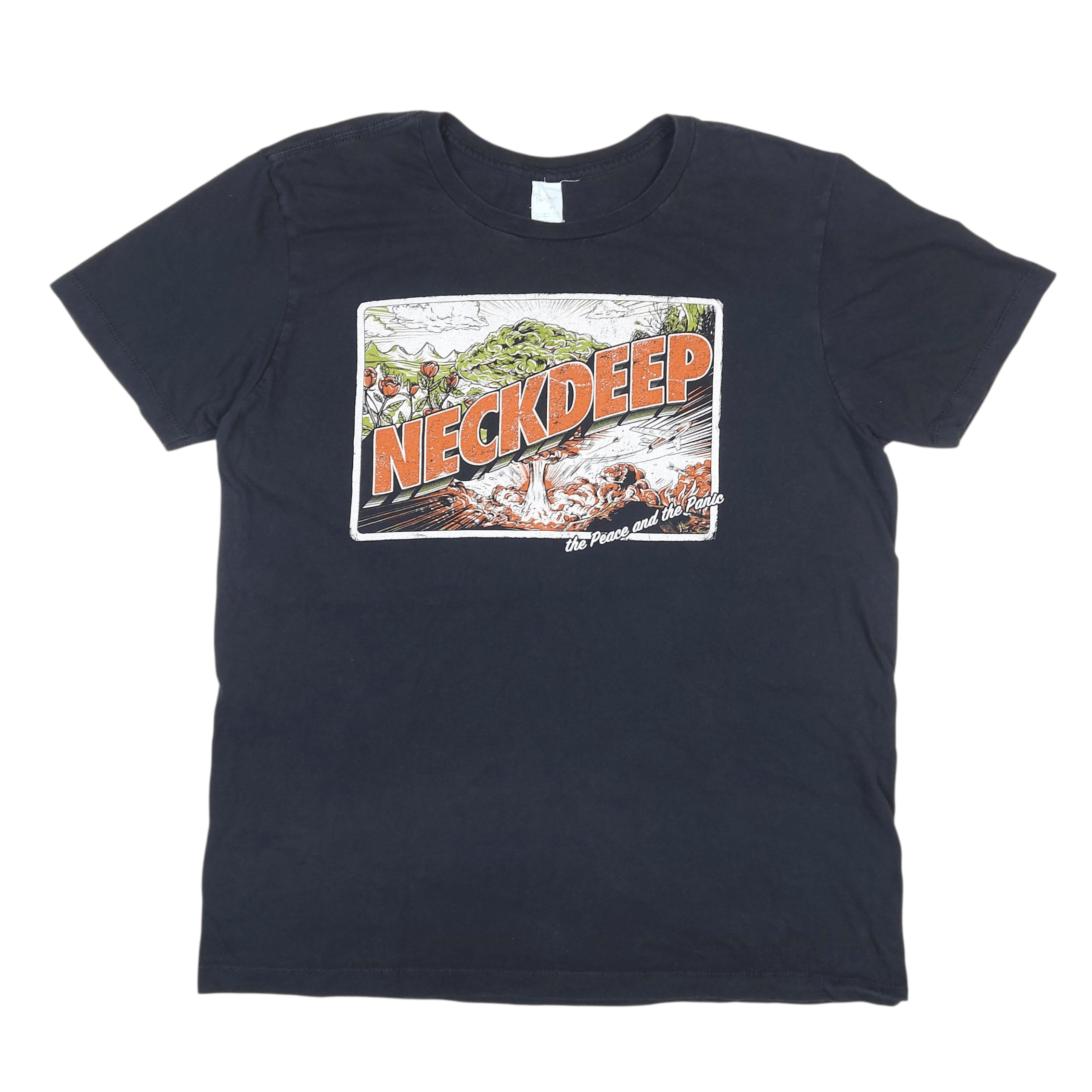 Band Tees Official Neck Deep Band The Peace and the Panic Album TEE Size US L / EU 52-54 / 3 - 1 Thumbnail