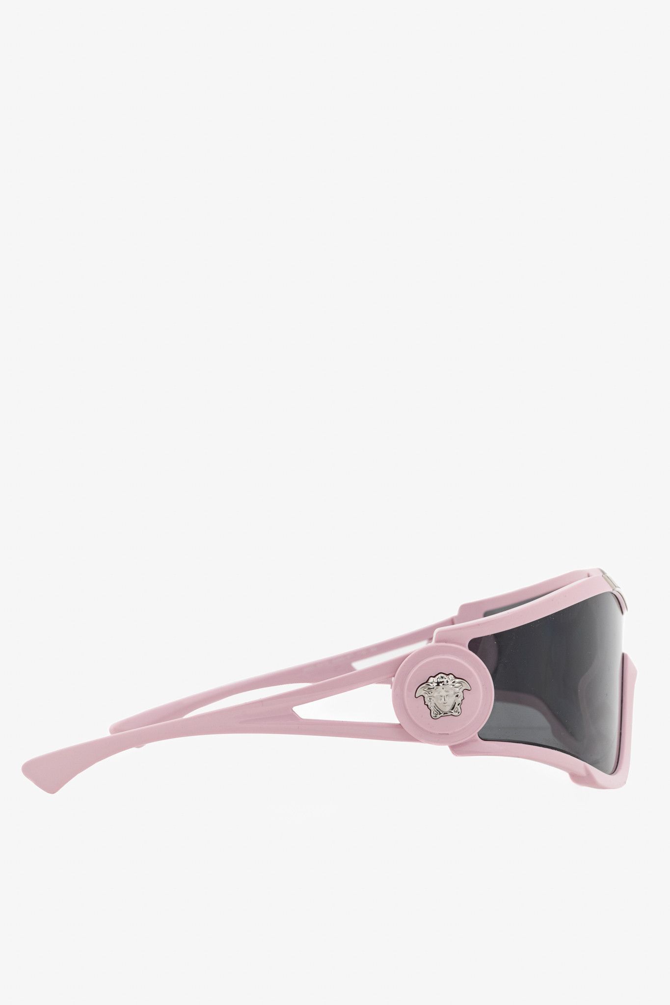 Versace Versace SS/24 VE4475 Pink Medusa-Logo Shield Sunglasses Size ONE SIZE - 4 Thumbnail