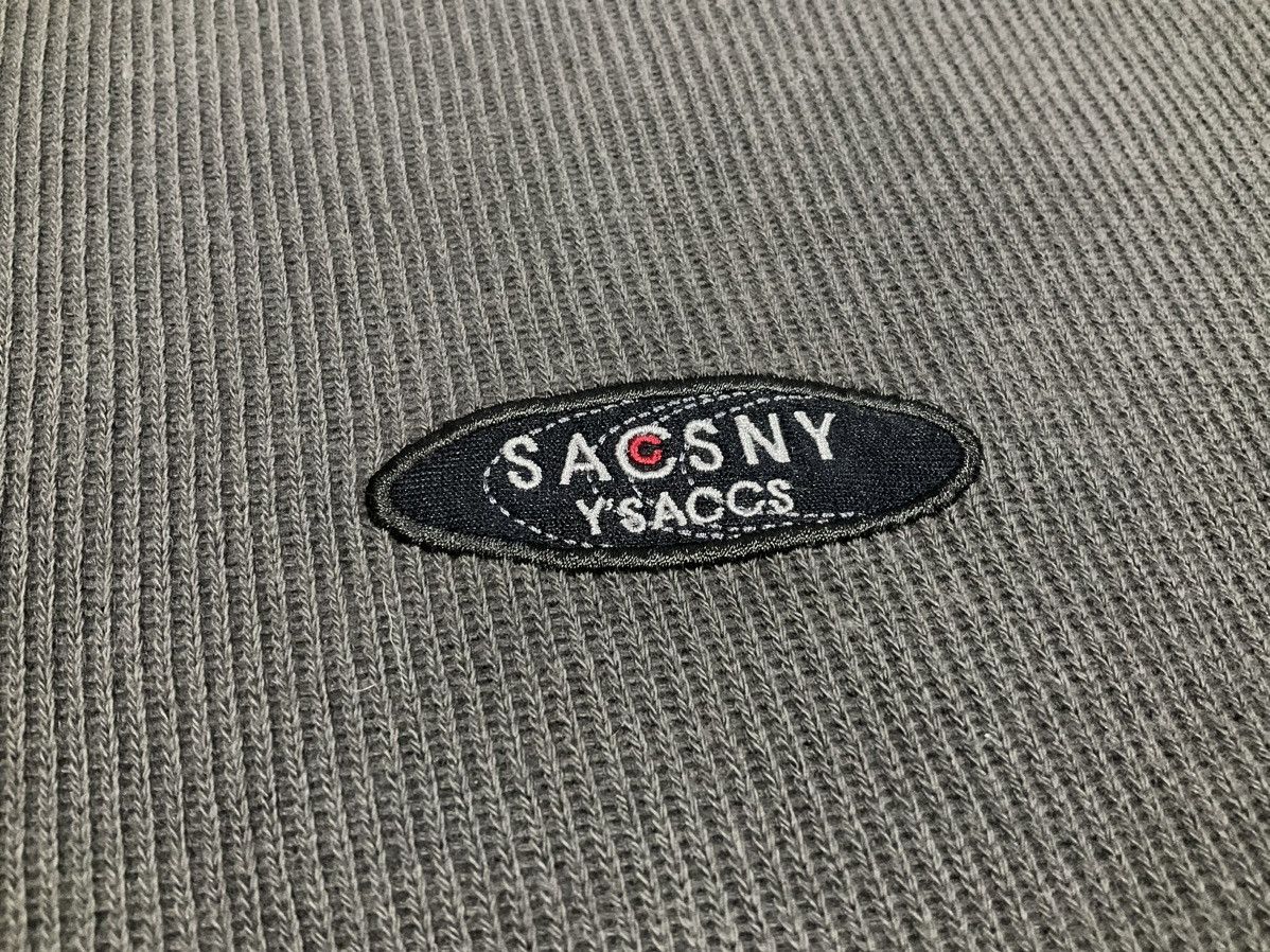 Y's × Yohji Yamamoto 🔥Vintage Sacsny Y’saccs Yohji Yamamoto Thermal Sweater Size US M / EU 48-50 / 2 - 3 Thumbnail