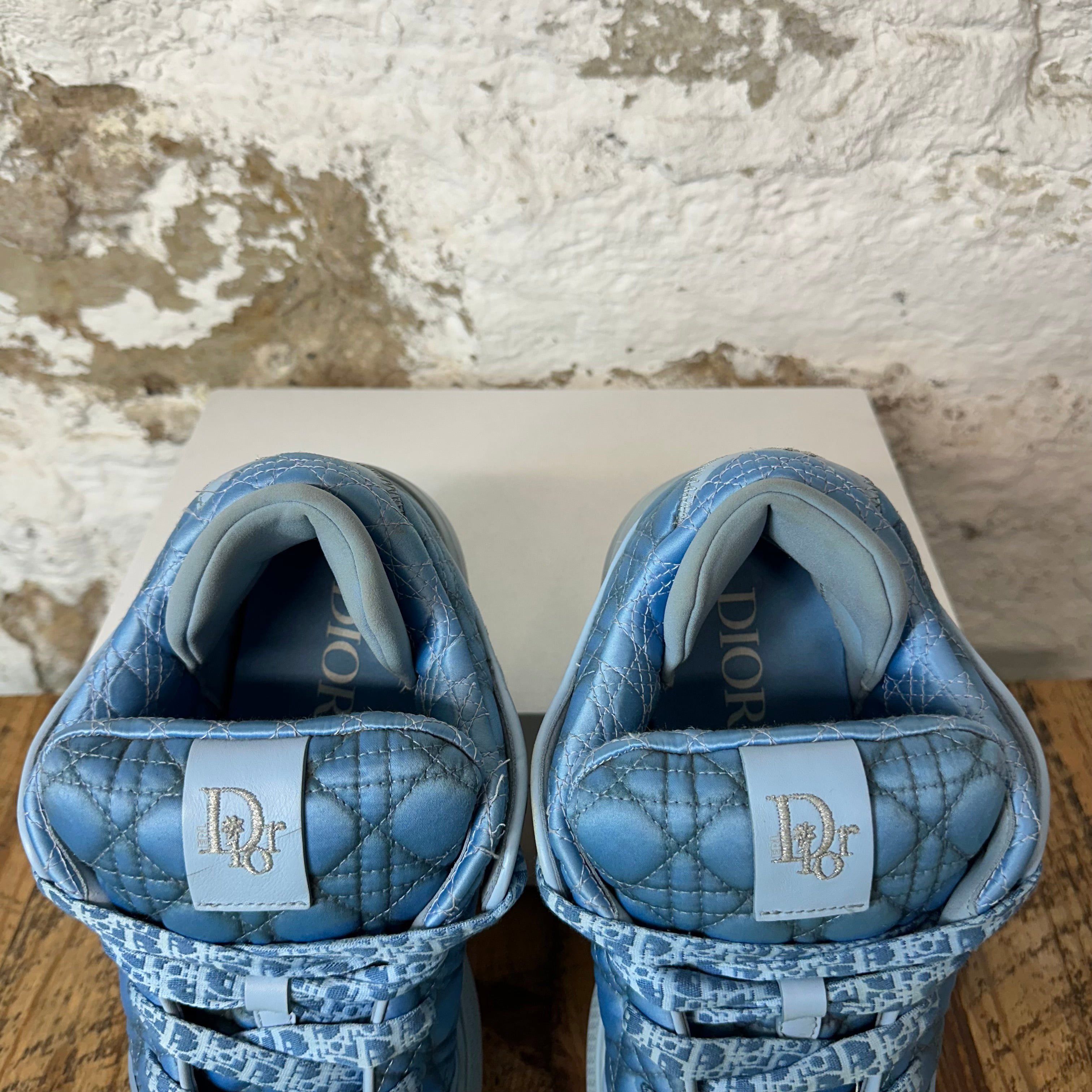Dior Dior ERL Blue Oblique Skate Sneaker Sz 10 (43) No Box Size US 10 / EU 43 - 4 Thumbnail