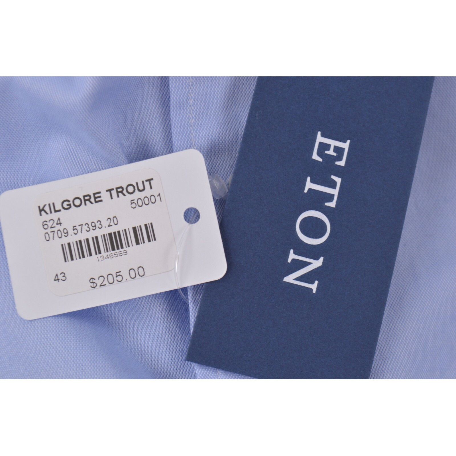 Eton Eton New with tags Shirt Size XL US In Blue Size US XL / EU 56 / 4 - 4 Thumbnail