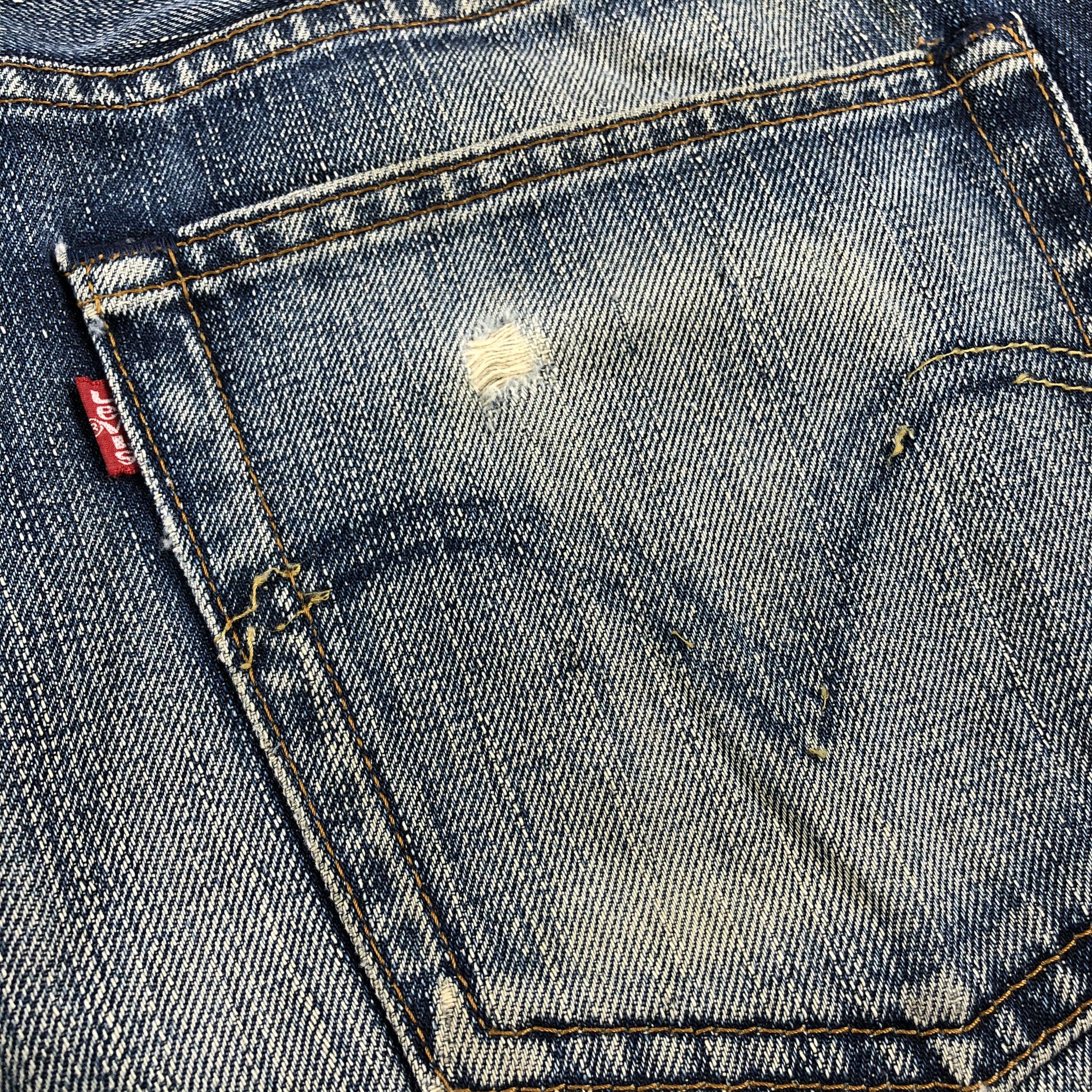 Levi's × Vintage Vintage 90s Blue Wash Levis 502 Jeans-JM2201 Size US 36 / EU 52 - 7 Thumbnail