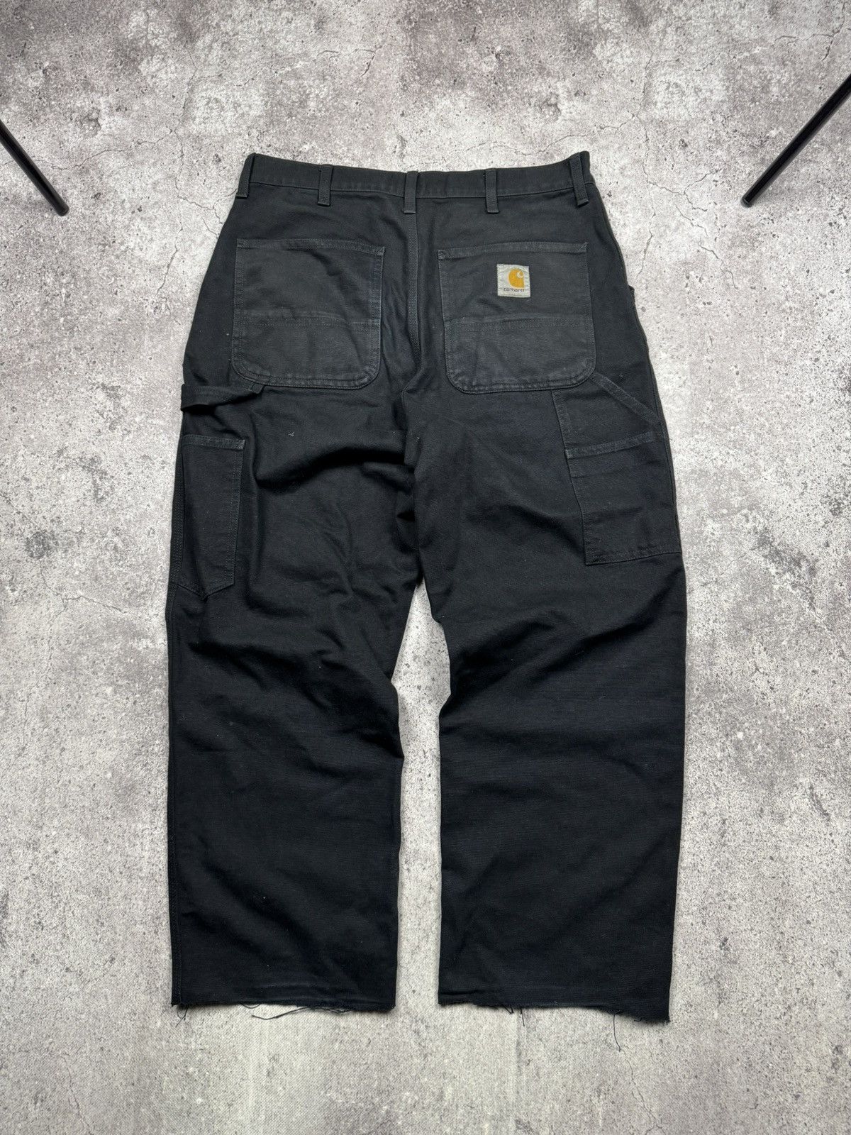 Carhartt Vintage Carhartt Single Knee Carpenter Distressed Pants Y2K Size US 32 / EU 48 - 1 Thumbnail