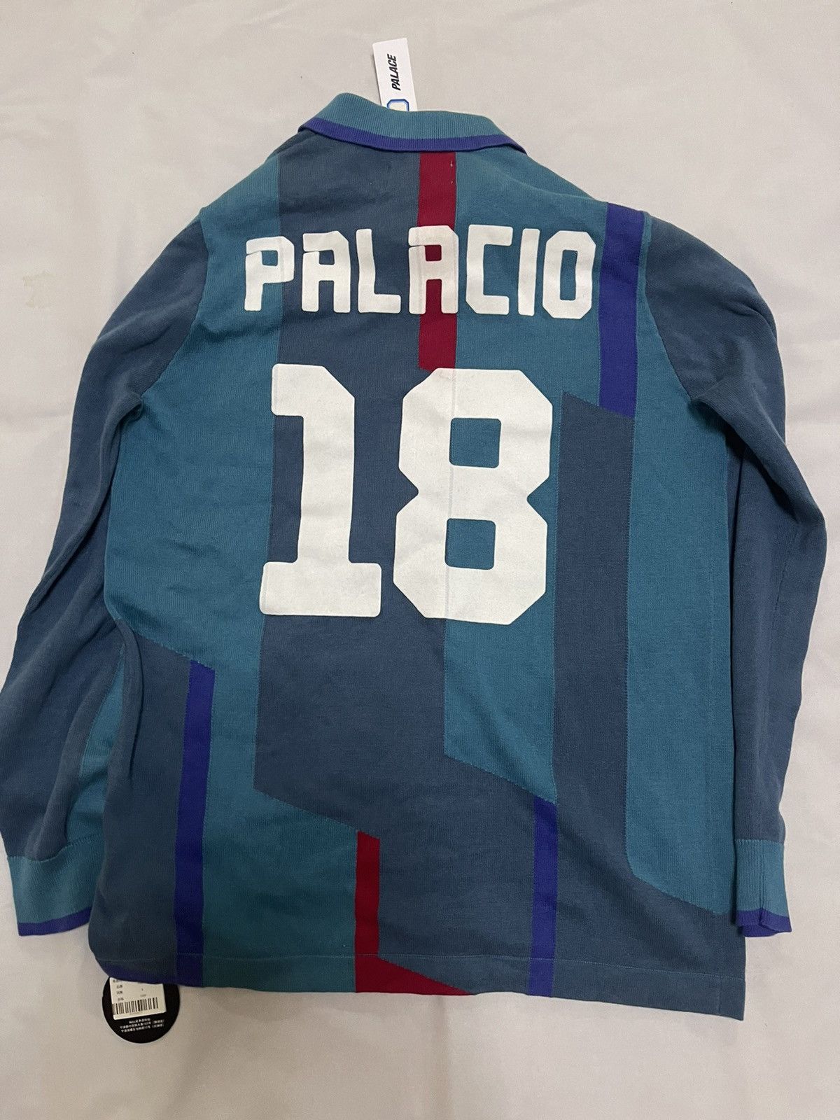 Palace Palace sportif knit blue Size US S / EU 44-46 / 1 - 2 Thumbnail