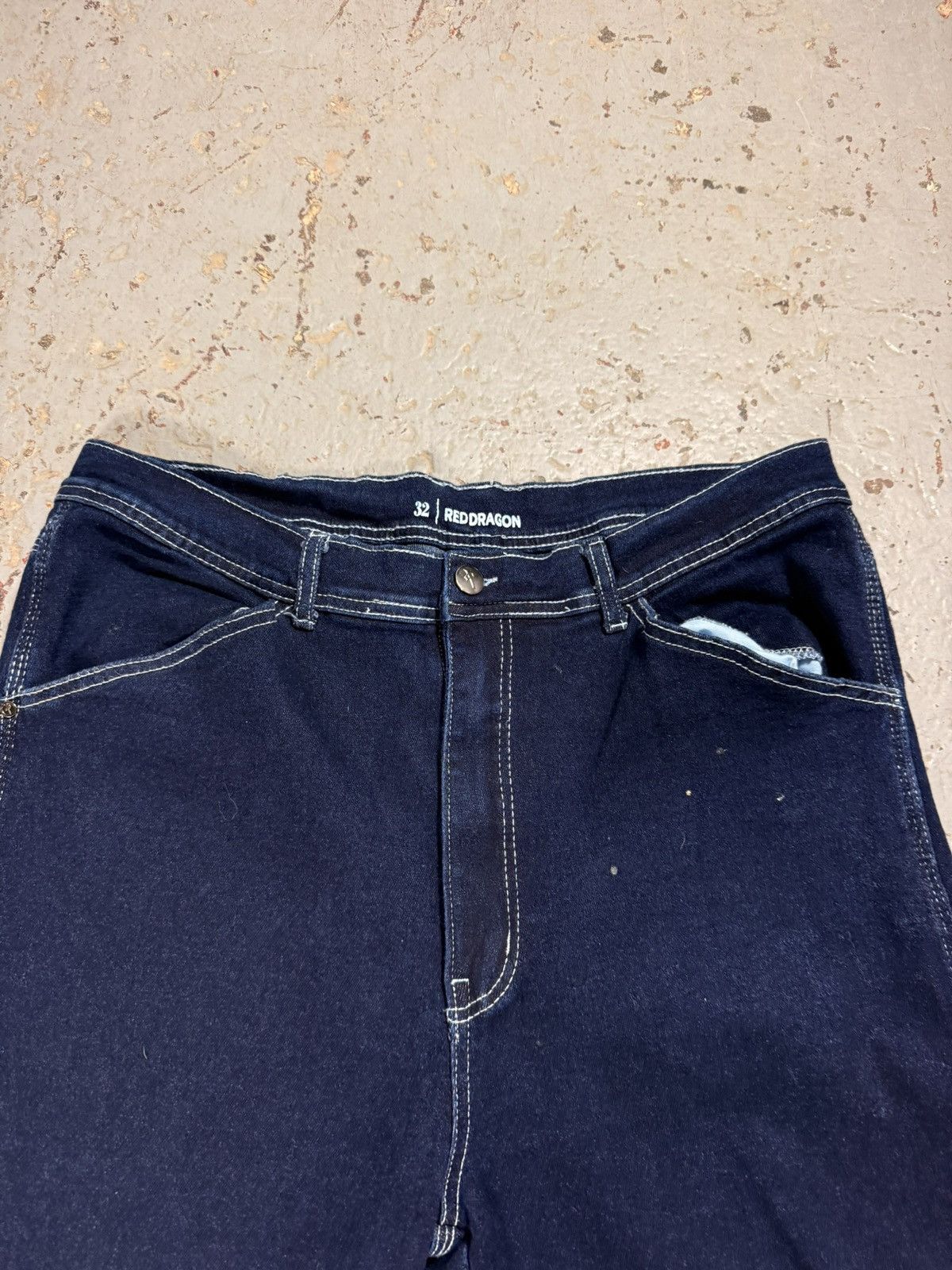 Other Y2K RDS Red Dragon Apparel Skater Carpenter Jeans Size US 32 / EU 48 - 4 Thumbnail