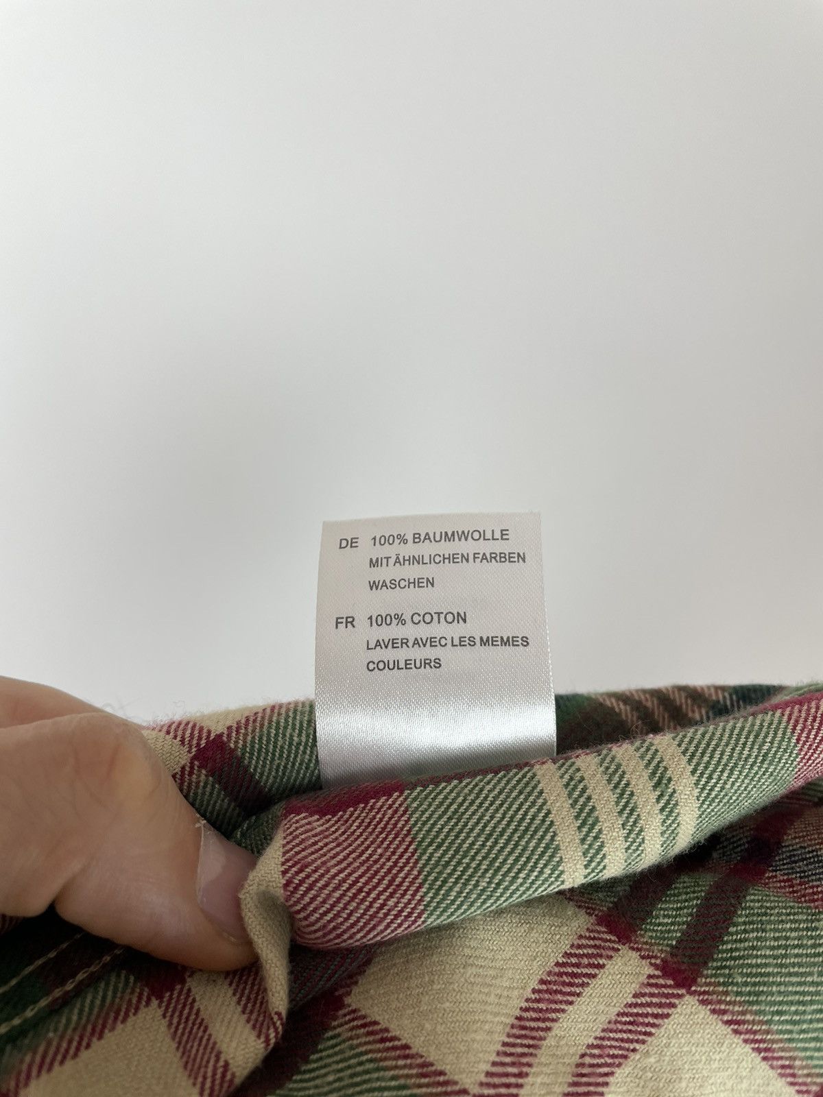 Japanese Brand × Whyred WHYRED Plaid shirt long sleeve Mens size 44 Size US S / EU 44-46 / 1 - 8 Thumbnail