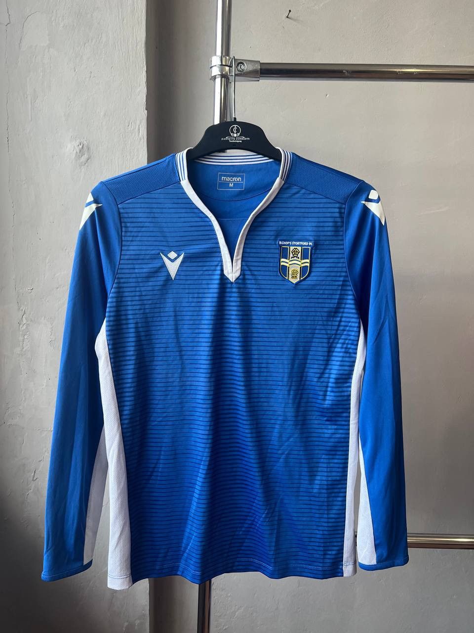 Macron 2019/20 BISHOP’S STORTFORD FC #18 HOME SOCCER JERSEY SHIRT M Size US M / EU 48-50 / 2 - 2 Thumbnail