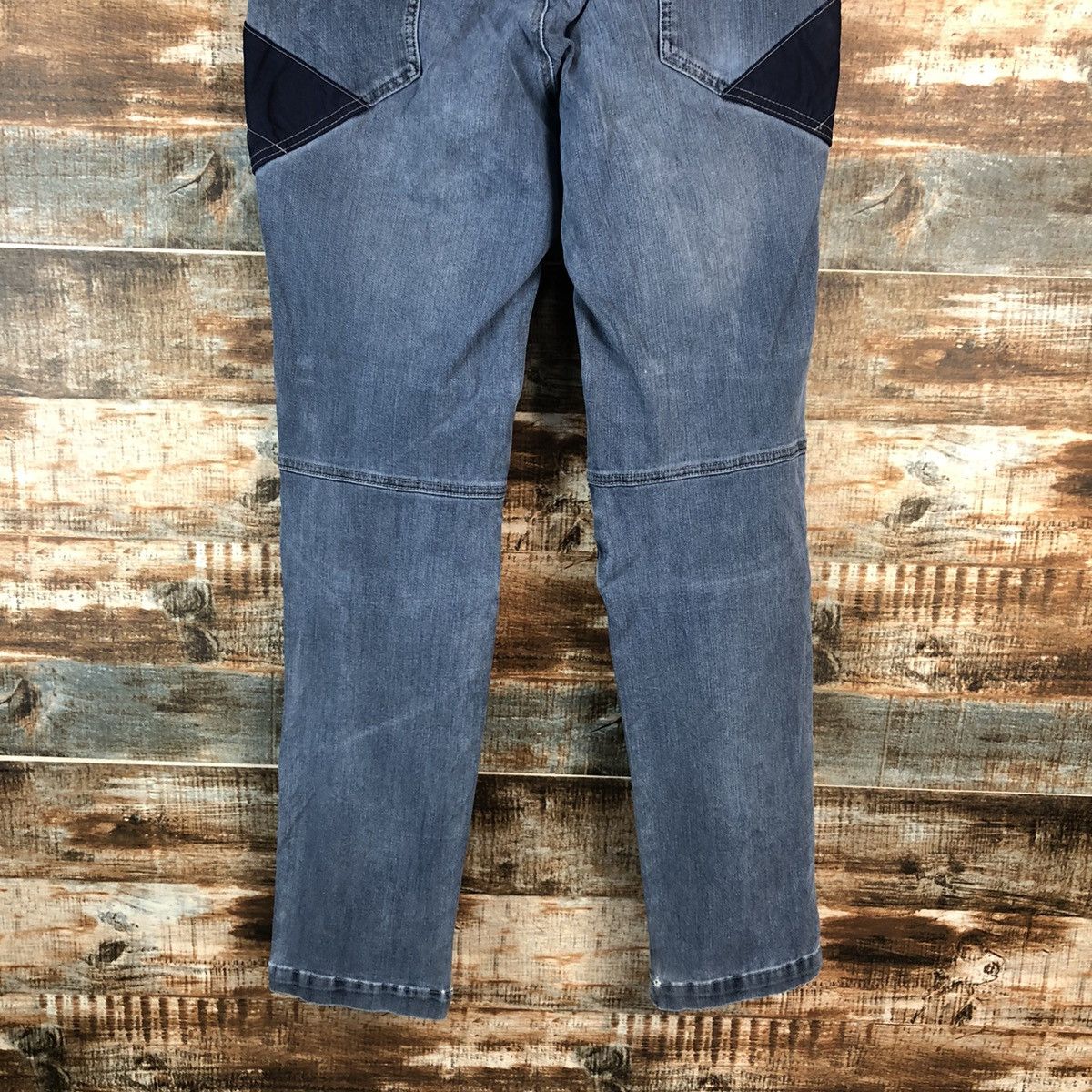 Japanese Brand Tora japan vintage ripped Blue Denim Pants #A2159 Size US 32 / EU 48 - 20 Thumbnail