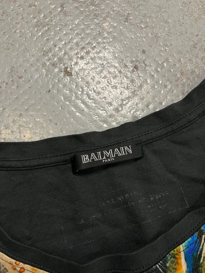 Balmain SS2015 Balmain Native Chief Black T-Shirt Size US S / EU 44-46 / 1 - 7 Thumbnail