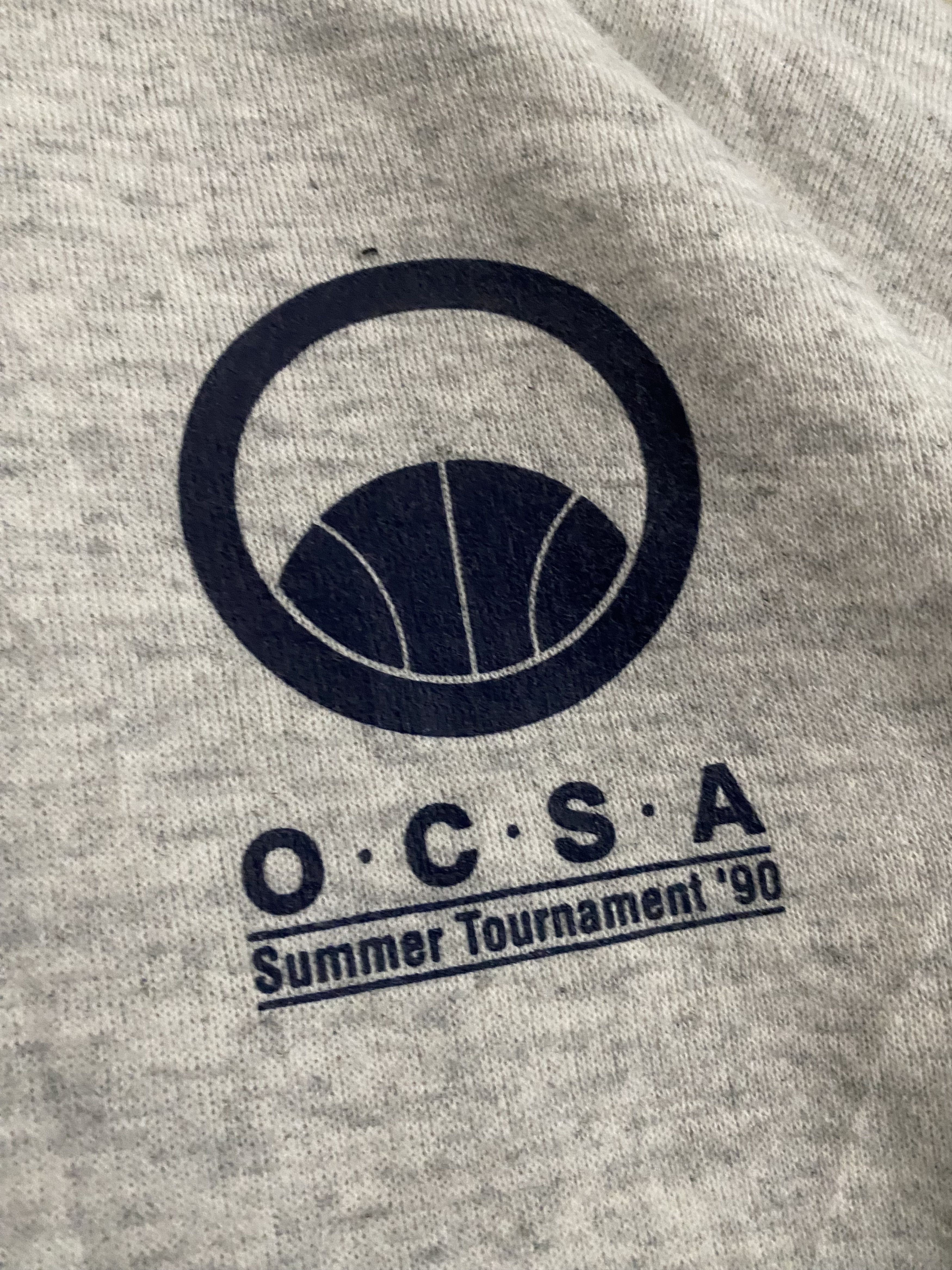 Jerzees × Vintage Vintage 90s OCSA Summer Tournament Basketball hoodie Size US L / EU 52-54 / 3 - 5 Thumbnail